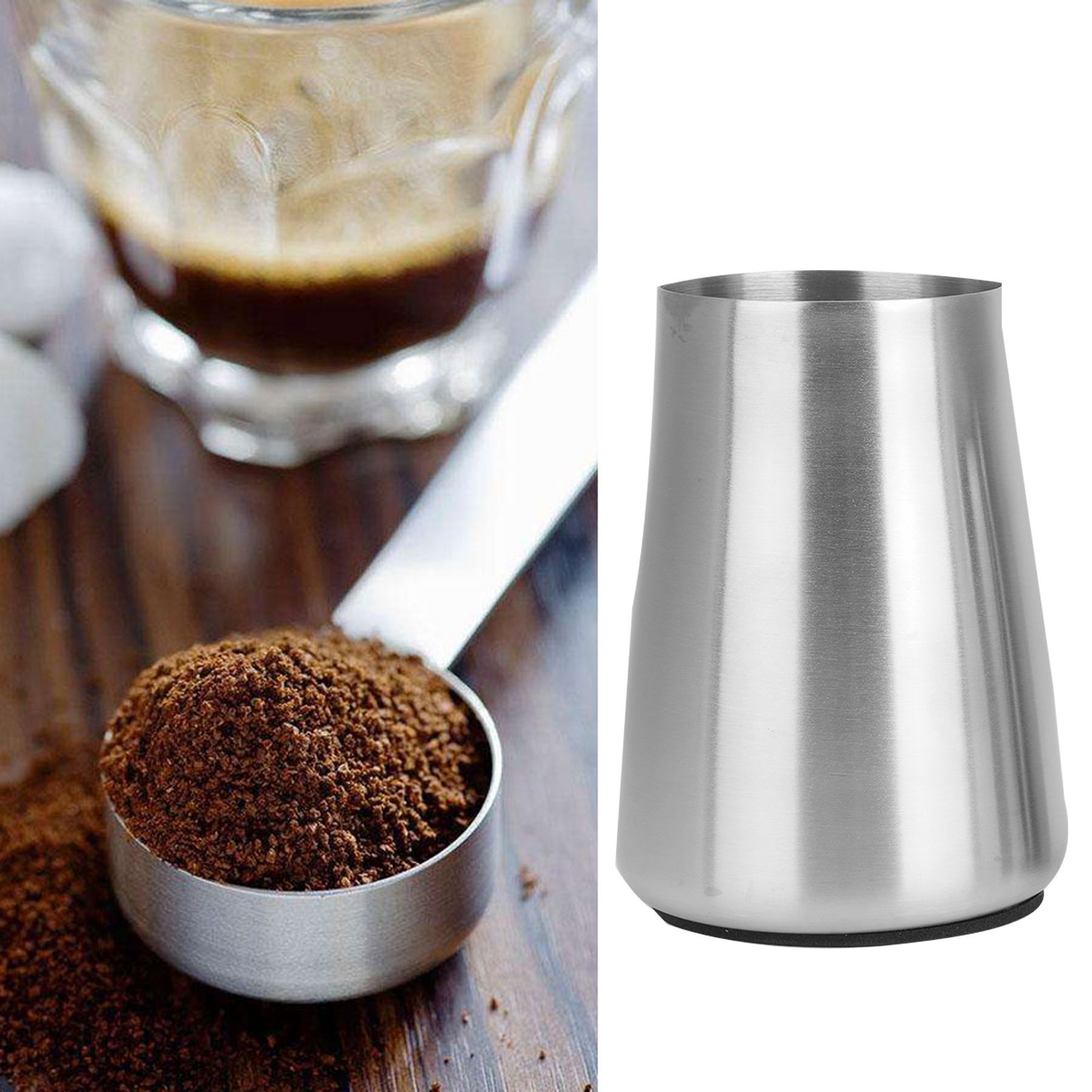 304 Stainless Steel Fine Mesh Coffee Powder Filter Sifter Sieve Container view 10