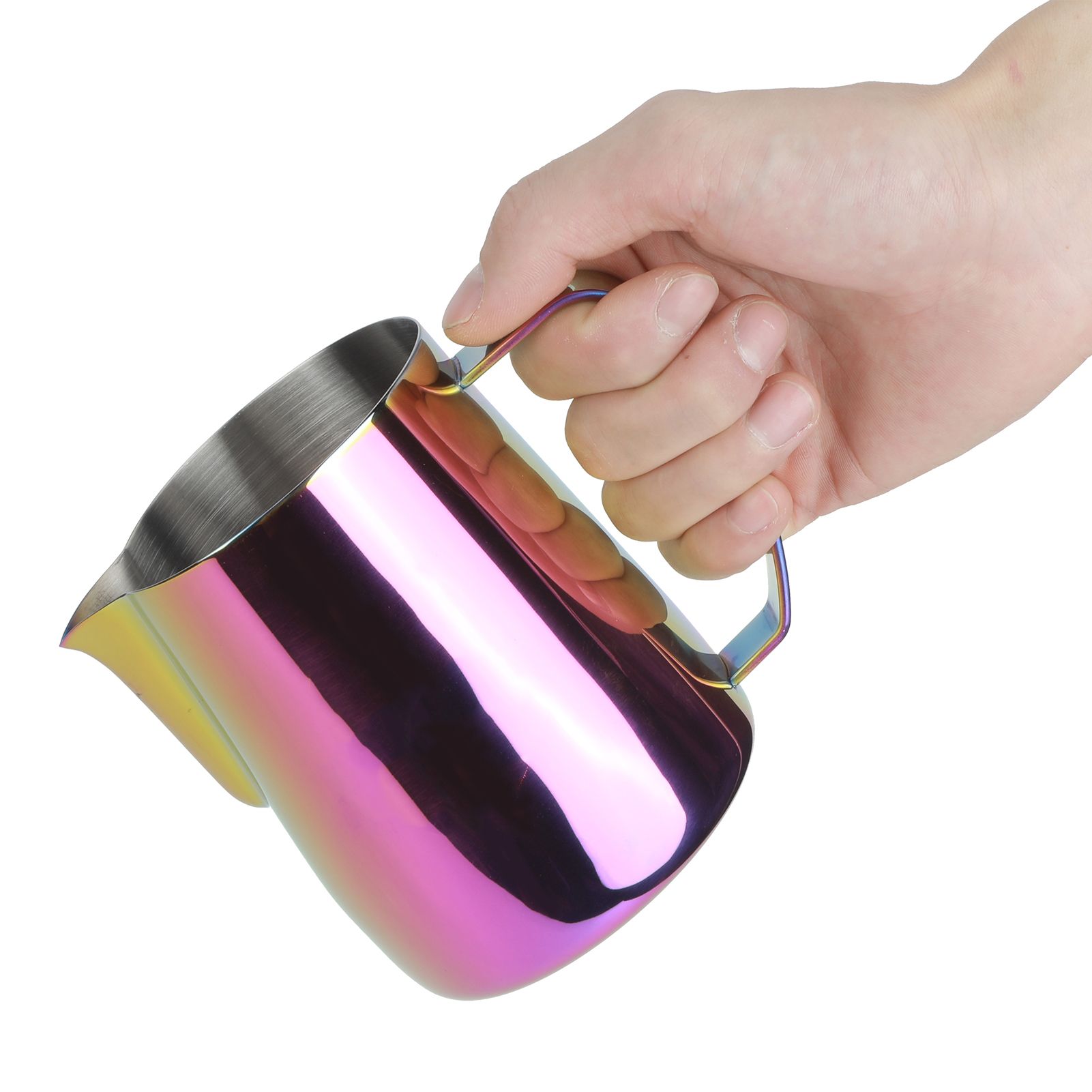 Thicken 304 Stainless Steel Coffee Frothing Pitcher Cup Frother Jug Coffee view 8