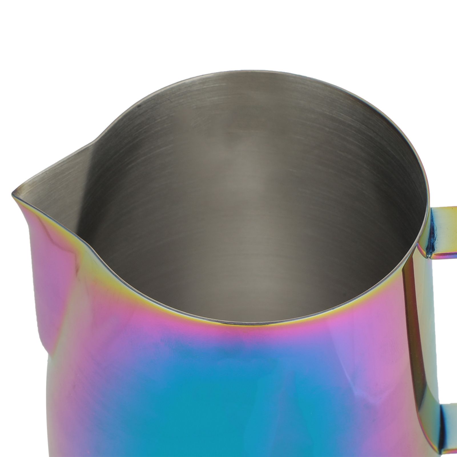 Colorful Thicken Stainless Steel Coffee Milk Frothing Cup Pitcher Jug for Home view 11