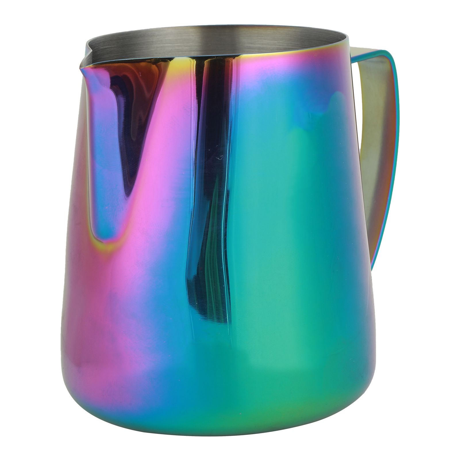 Colorful Thicken Stainless Steel Coffee Milk Frothing Cup Pitcher Jug for Home
