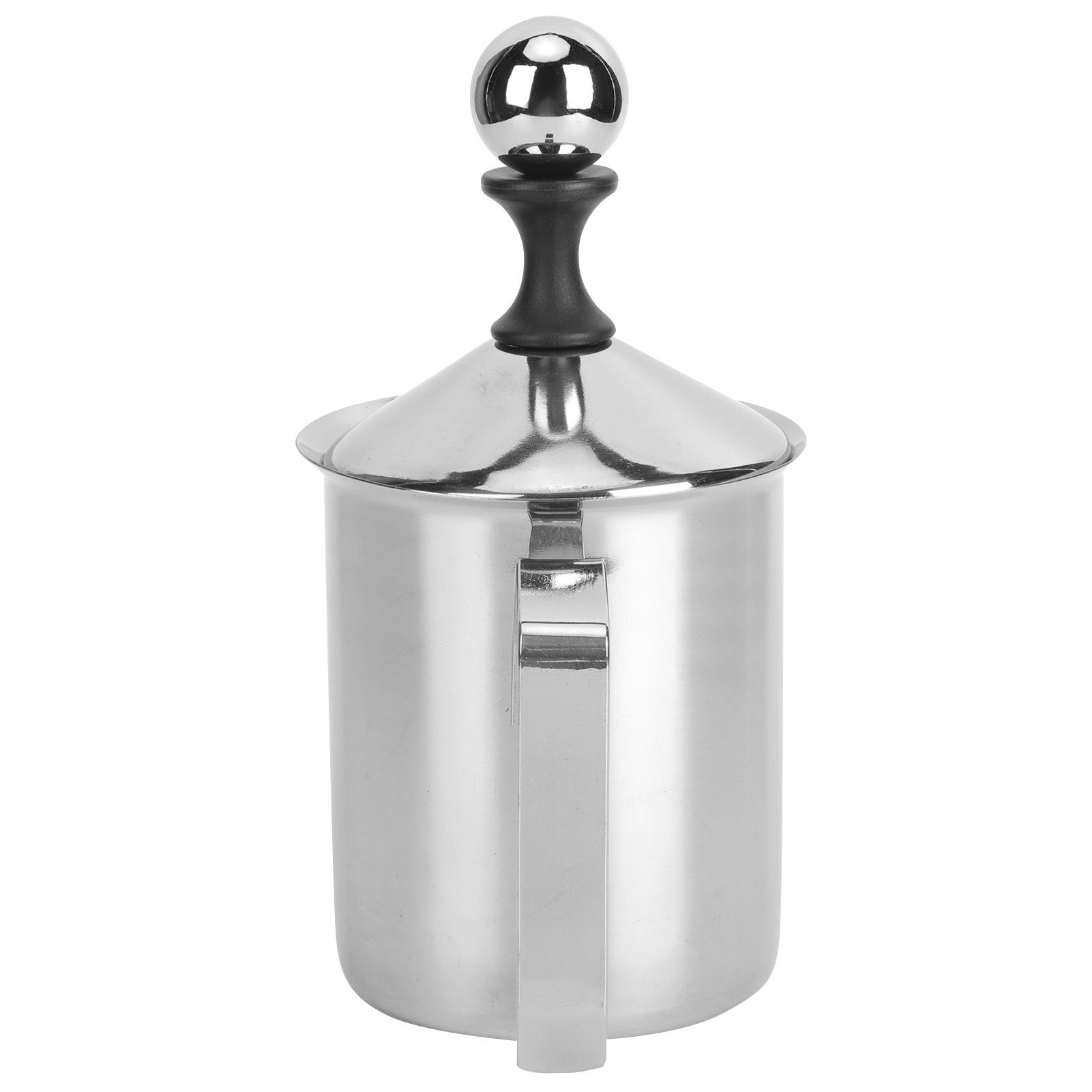 400CC 304 Stainless Steel Manual Milk Frother Foamer Mixer Stirrer for Coffee