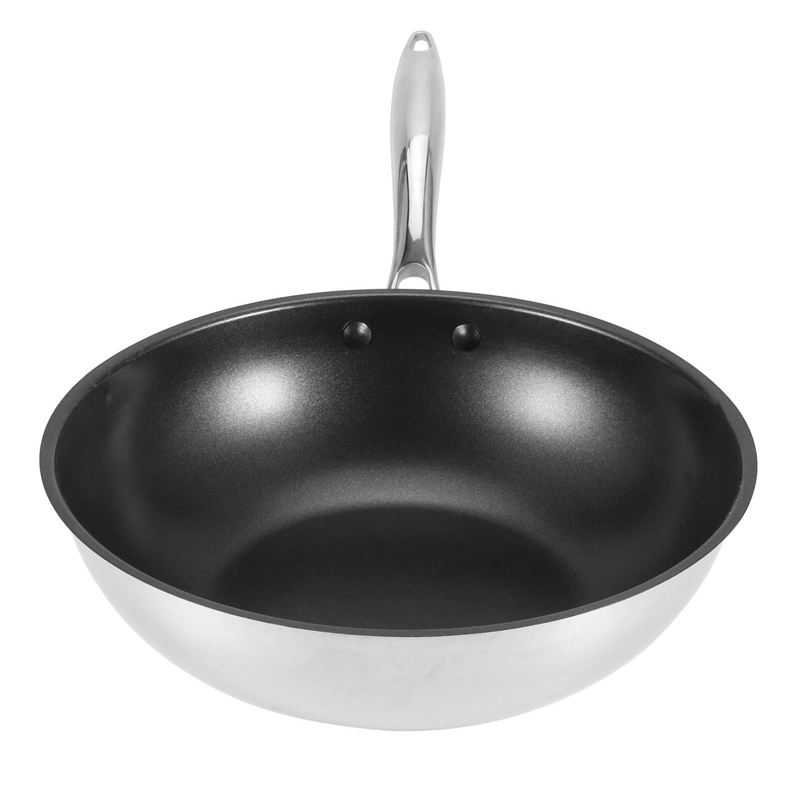 NonStick Frying Pan Composite Stainless Steel Induction Cooker Cooking Tool view 3