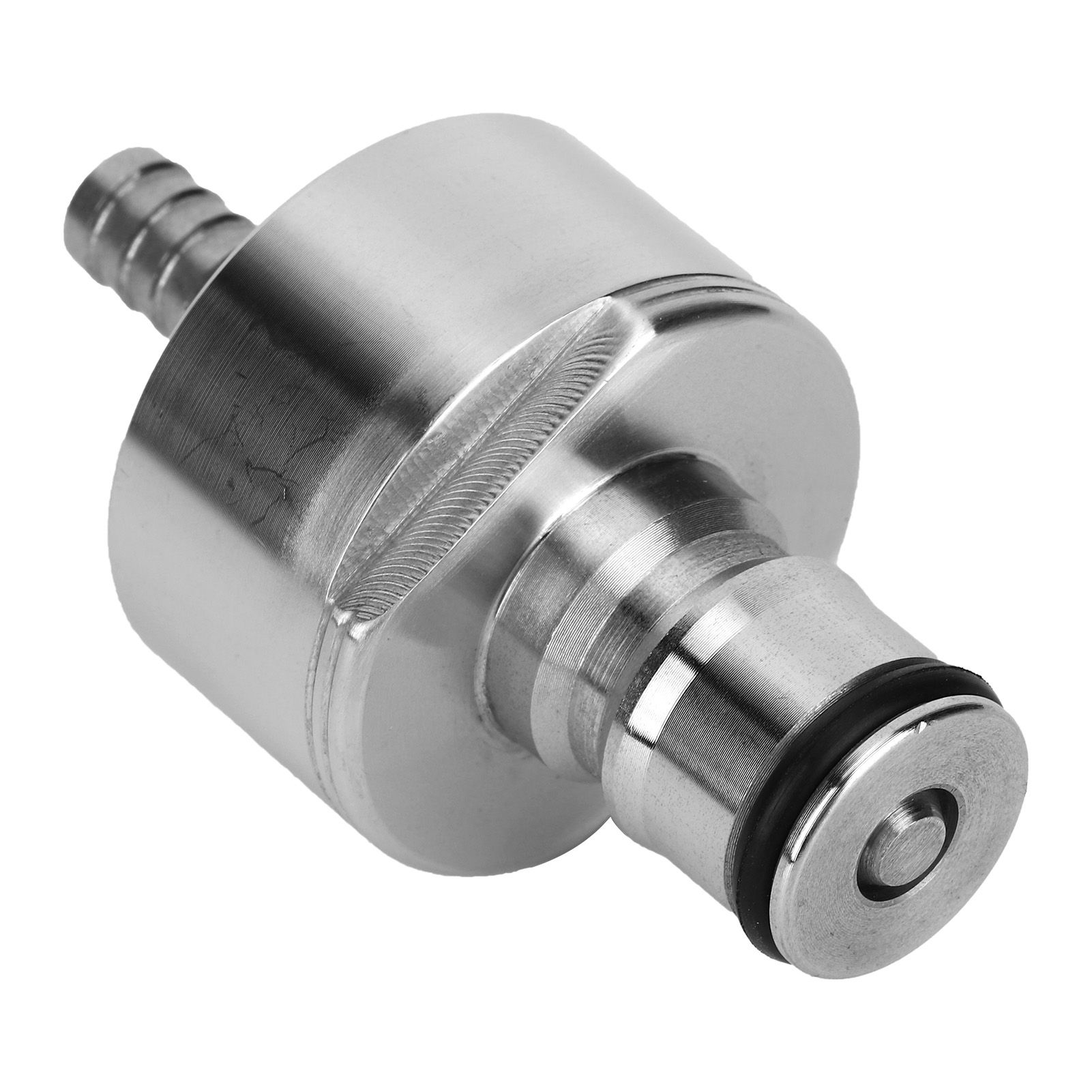 Stainless Steel Carbonation Cap with Barb Ball Lock 30cm Silicone Hose for view 3