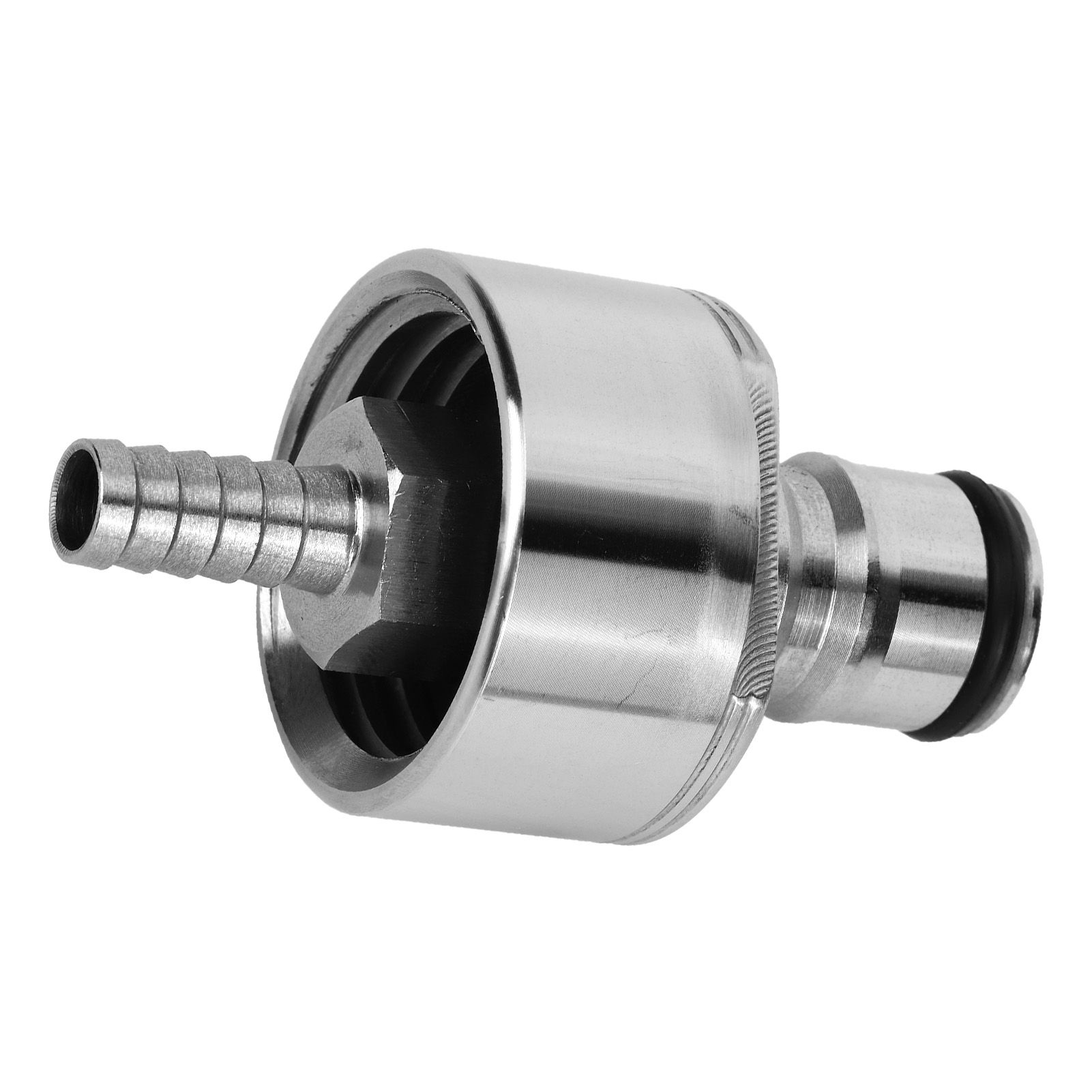 Stainless Steel Carbonation Cap with Barb Ball Lock 30cm Silicone Hose for view 6
