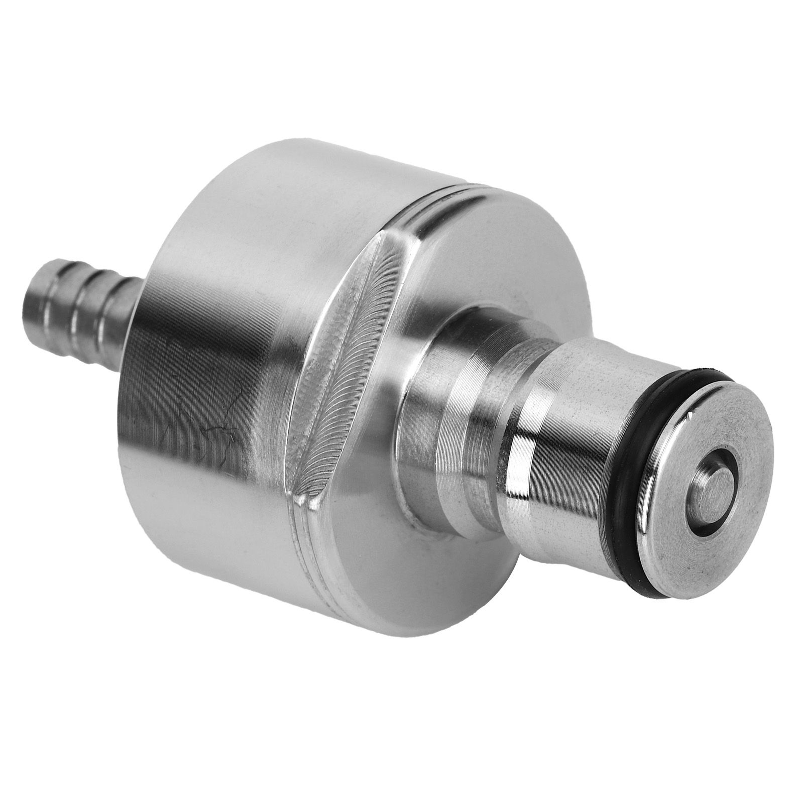 Stainless Steel Carbonation Cap with Barb Ball Lock 30cm Silicone Hose for view 8