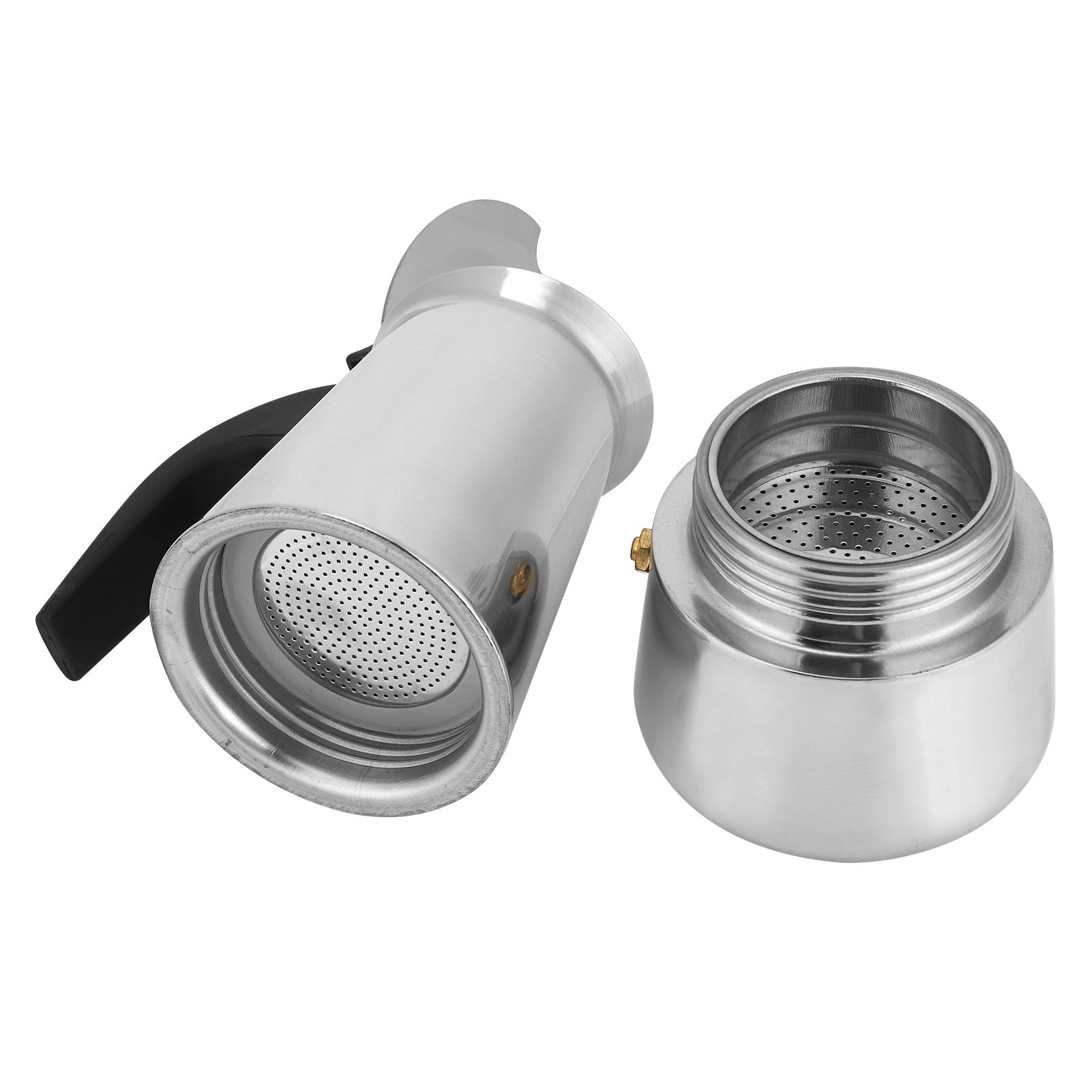 200ml Portable Coffee Maker Moka Pot Stainless Steel Coffee Kettle Pot for view 7