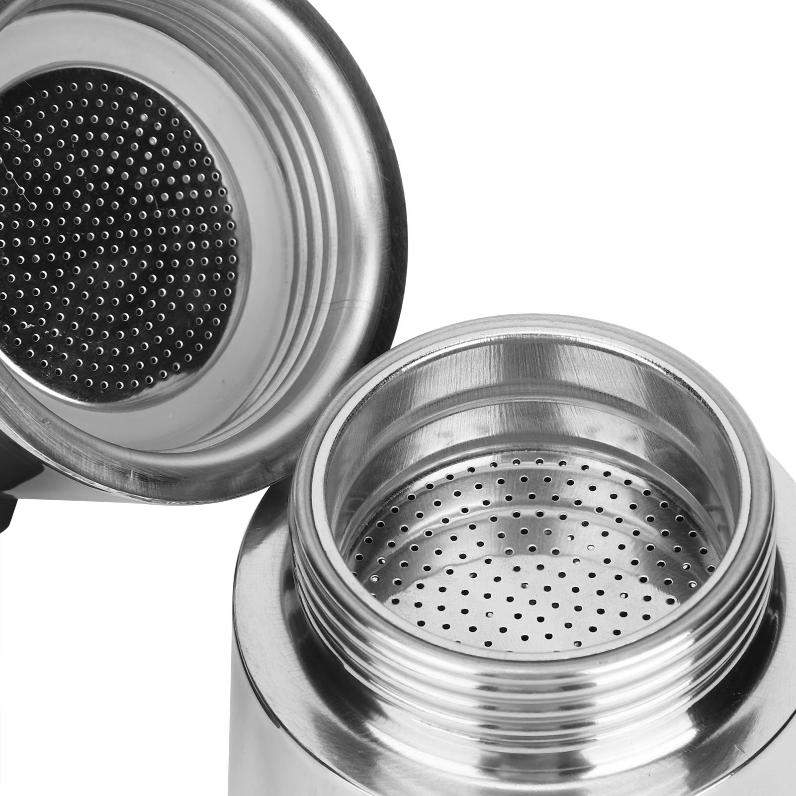 200ml Portable Coffee Maker Moka Pot Stainless Steel Coffee Kettle Pot for view 11