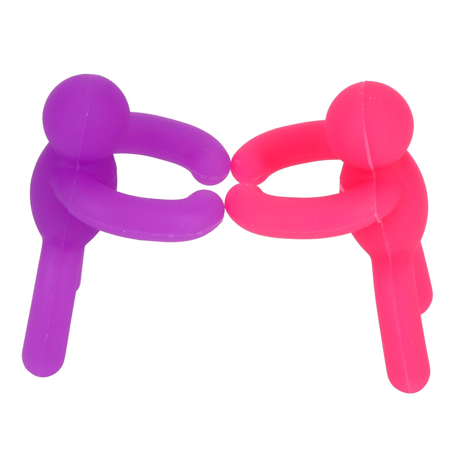Silicone Wine Glass Marker Drinking Glass Identification Labels Tag Signs for view 8