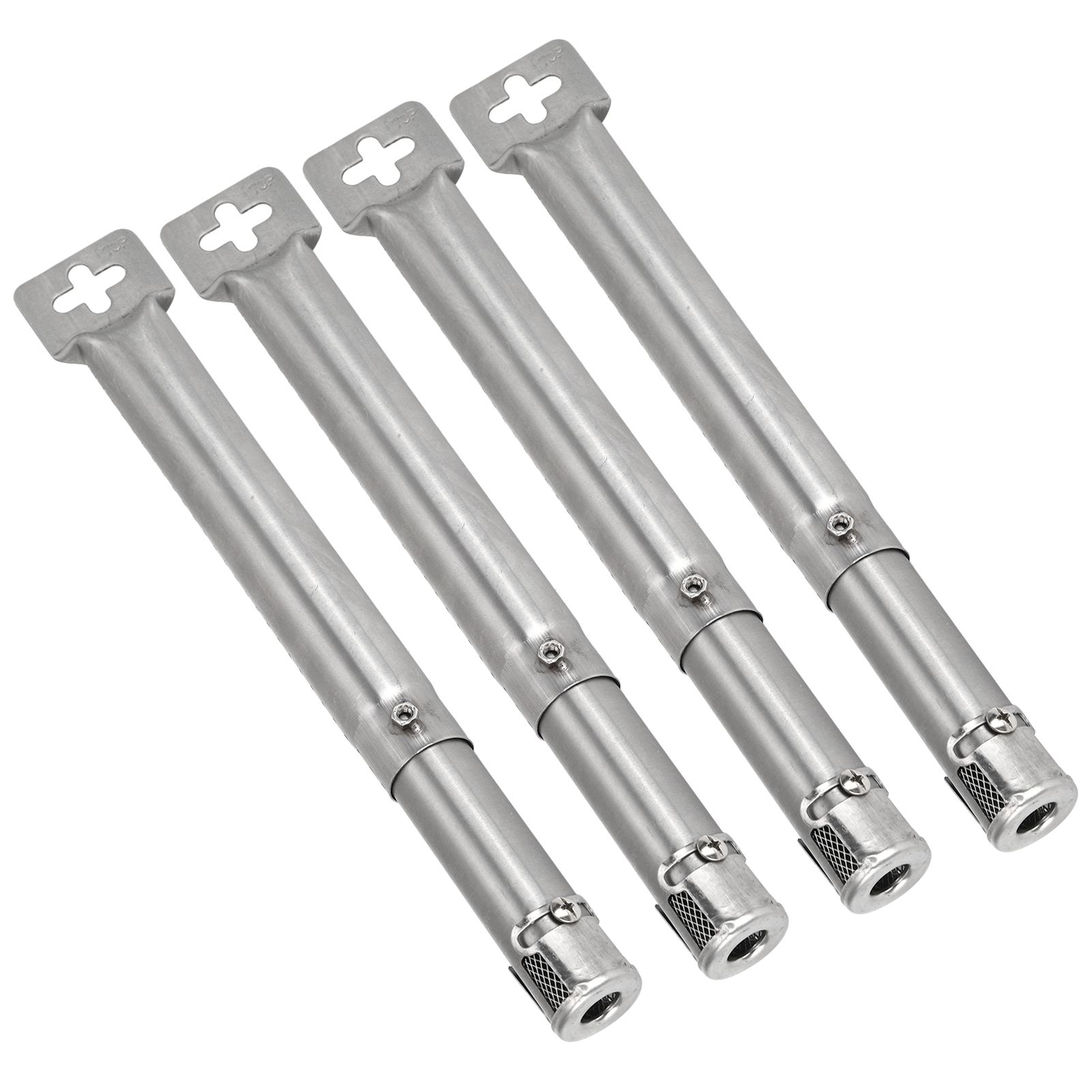 4PCS Adjustable Length Stainless Steel Grill Burners Tube Replacement Parts view 3