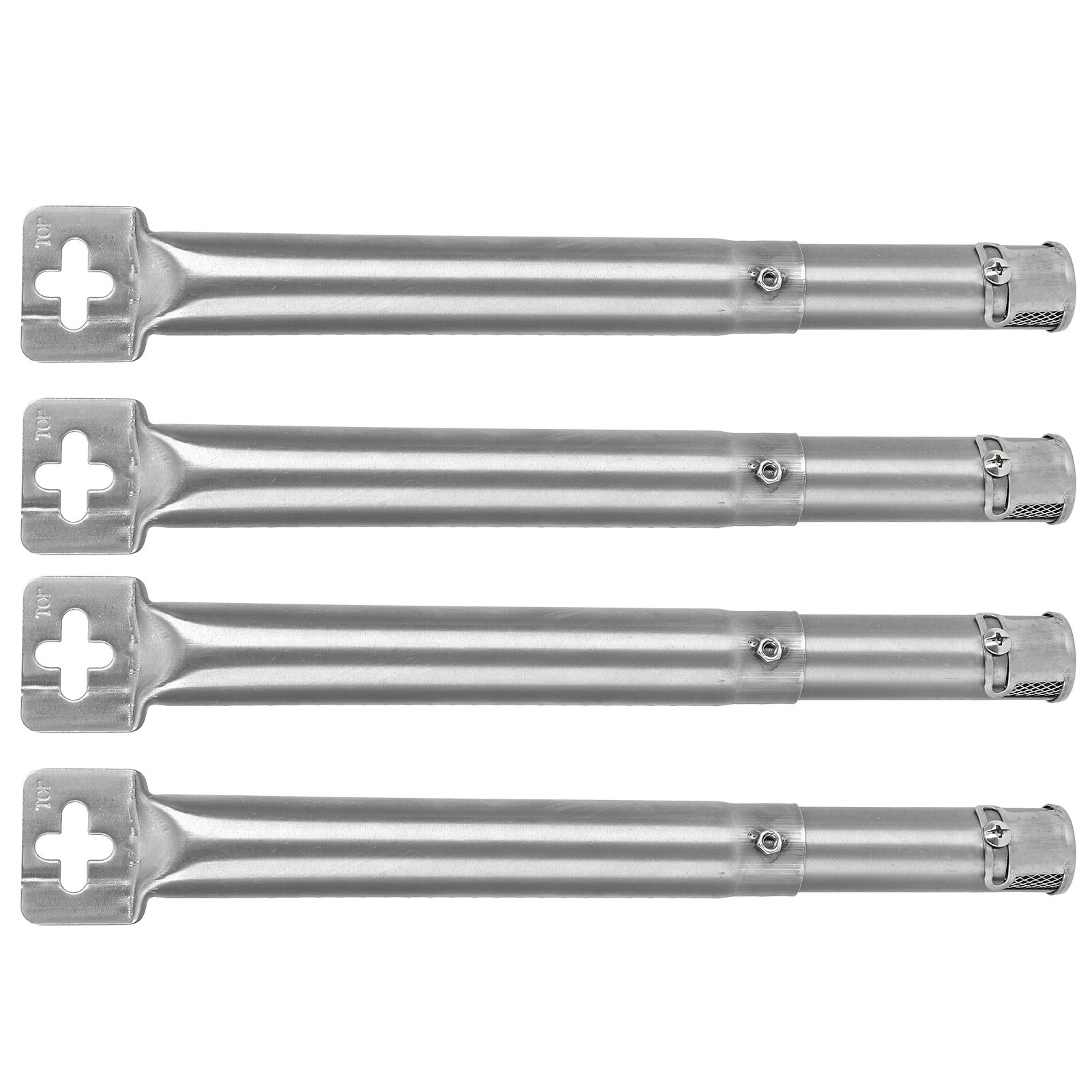 4PCS Adjustable Length Stainless Steel Grill Burners Tube Replacement Parts view 7