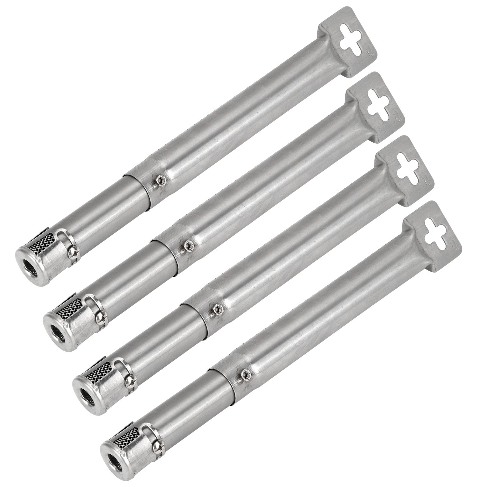 4PCS Adjustable Length Stainless Steel Grill Burners Tube Replacement Parts view 8