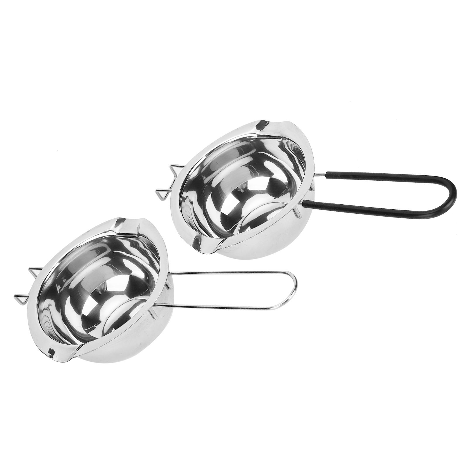 2PCS 400ml Stainless Steel Melting Pot Cookware Tool for Butter Chocolate view 3
