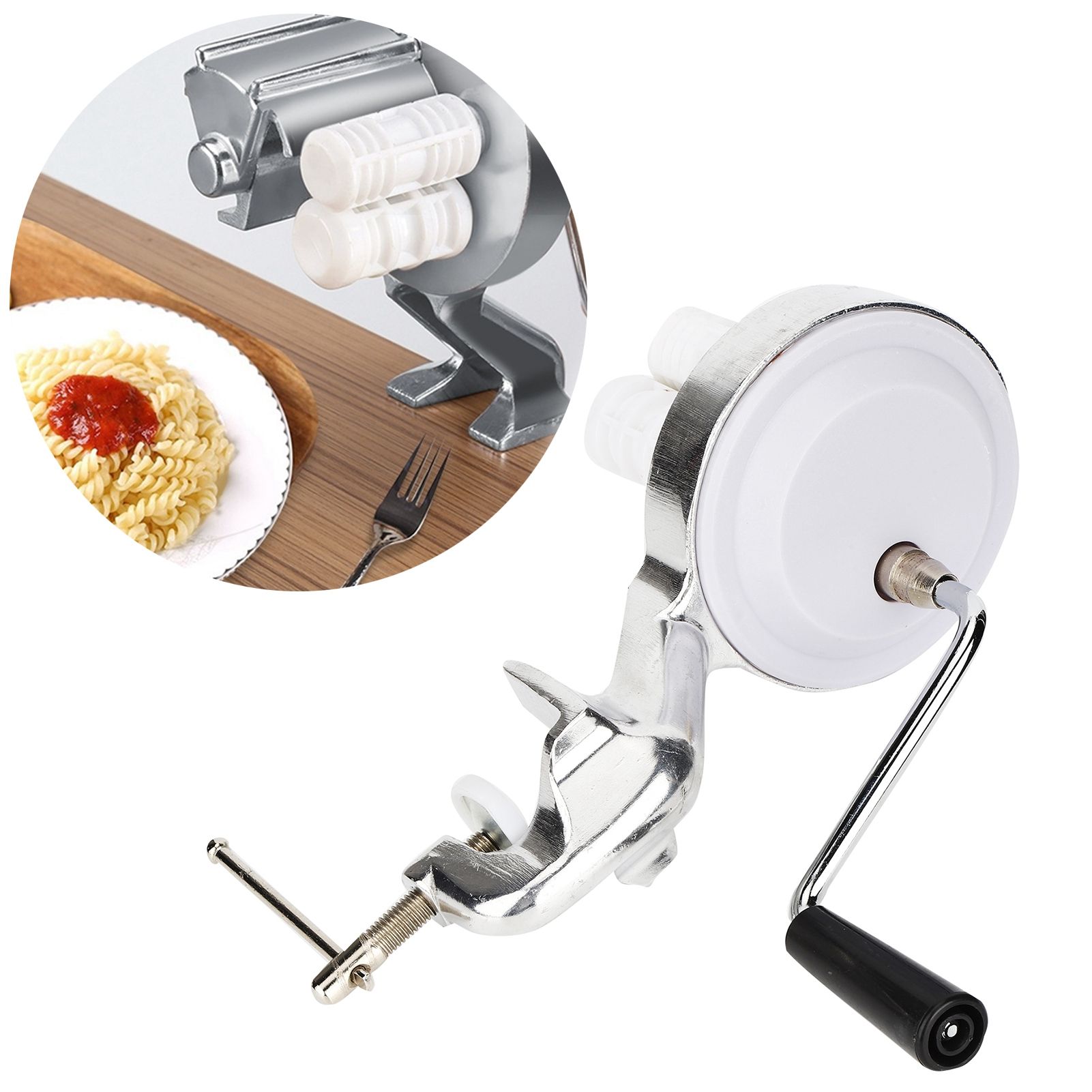 Manual Noodle Maker Aluminum Alloy Hand Cranking Noodle Press Making Machine view 10