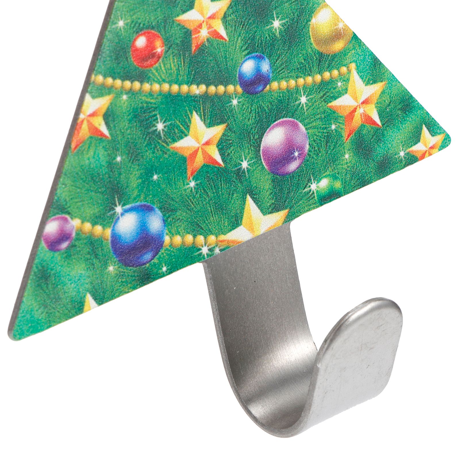 8Pcs Christmas Tree Sticking Hook Stainless Steel PunchFree Hook Kitchen view 11