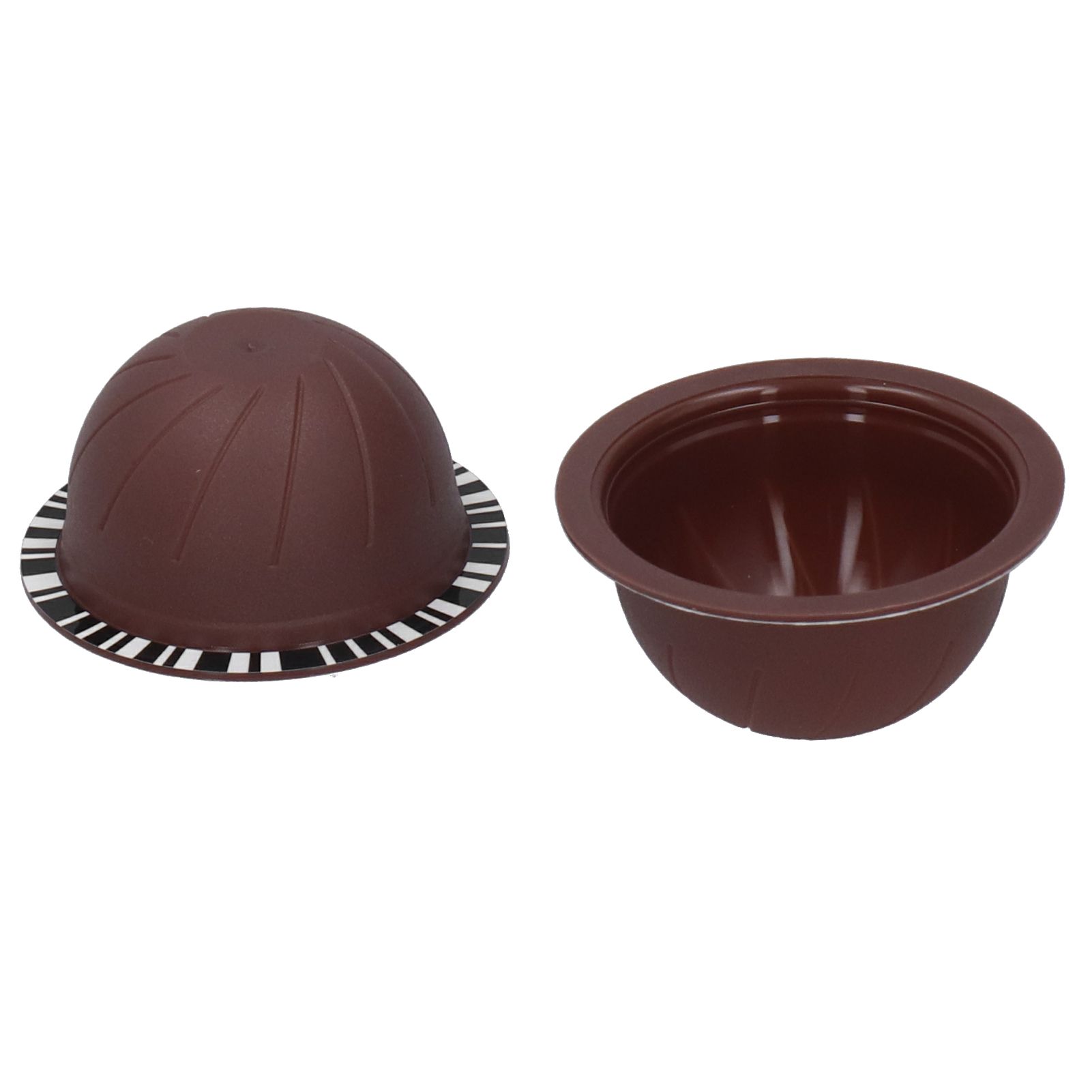 150ml Coffee Capsule Holder with Disposable Aluminum Foil Fit for Vertuolline GCA1