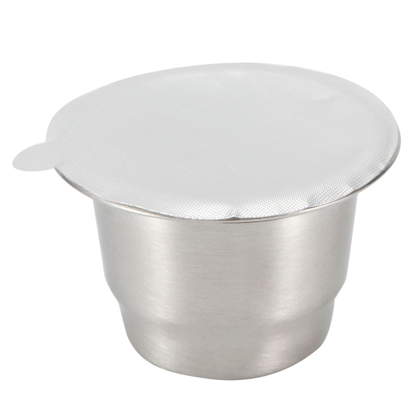Reusable Refillable 304 Stainless Steel Coffee Capsule Cup Filter Kit with