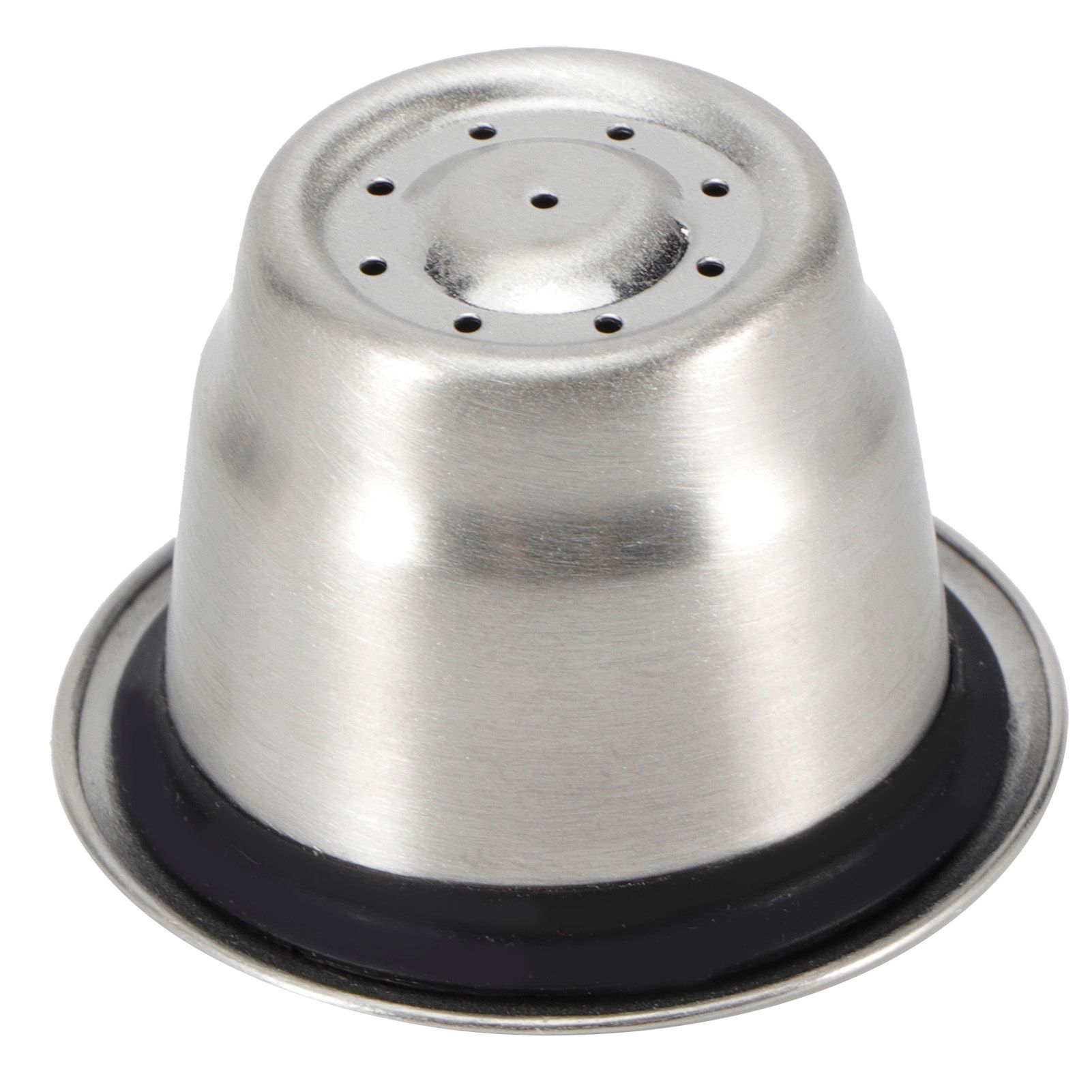 Reusable Refillable 304 Stainless Steel Coffee Capsule Cup Filter Kit with view 8