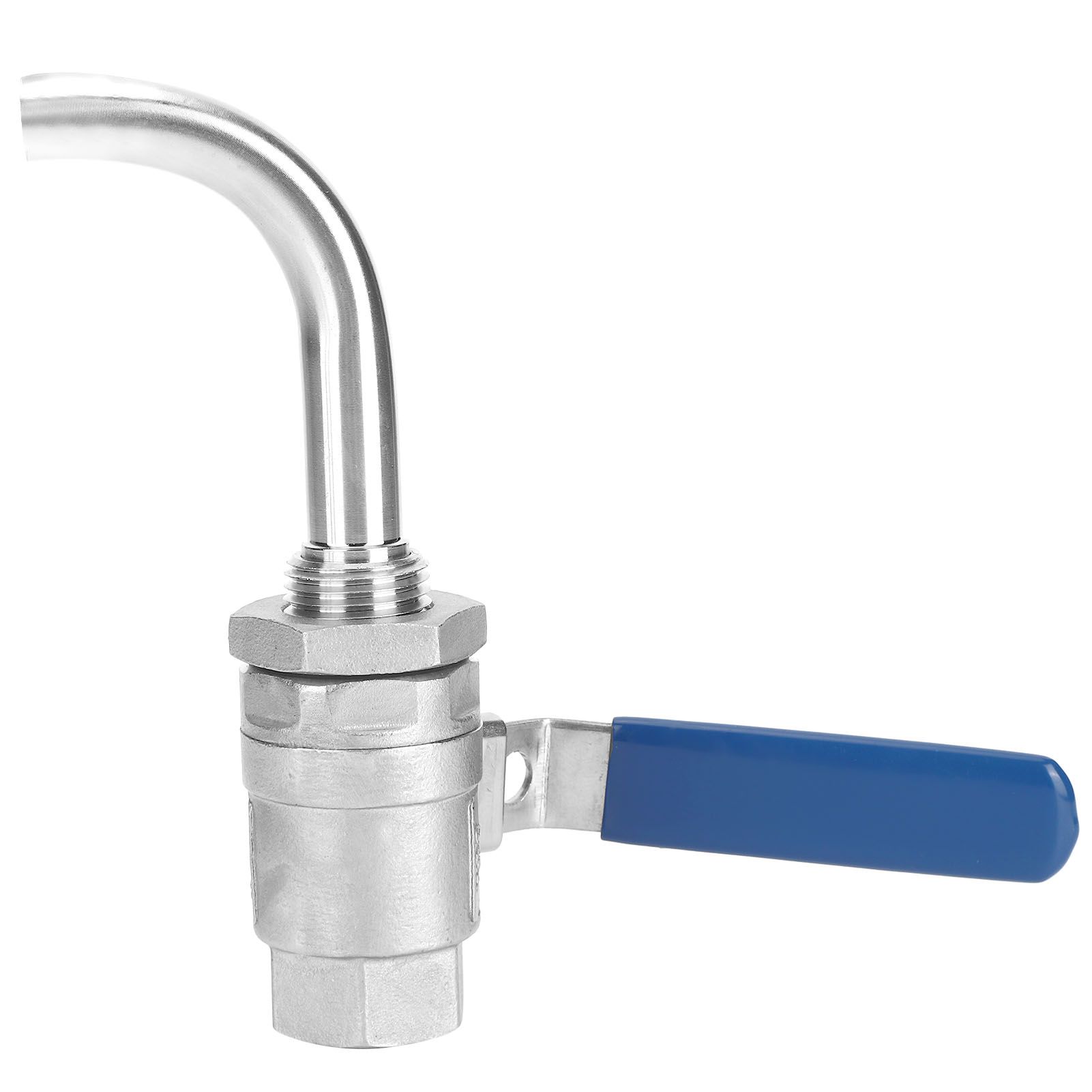 NPT 1/2in 304 Stainless Steel Ball Valve Set Hardware Fittings Home Brewing view 6