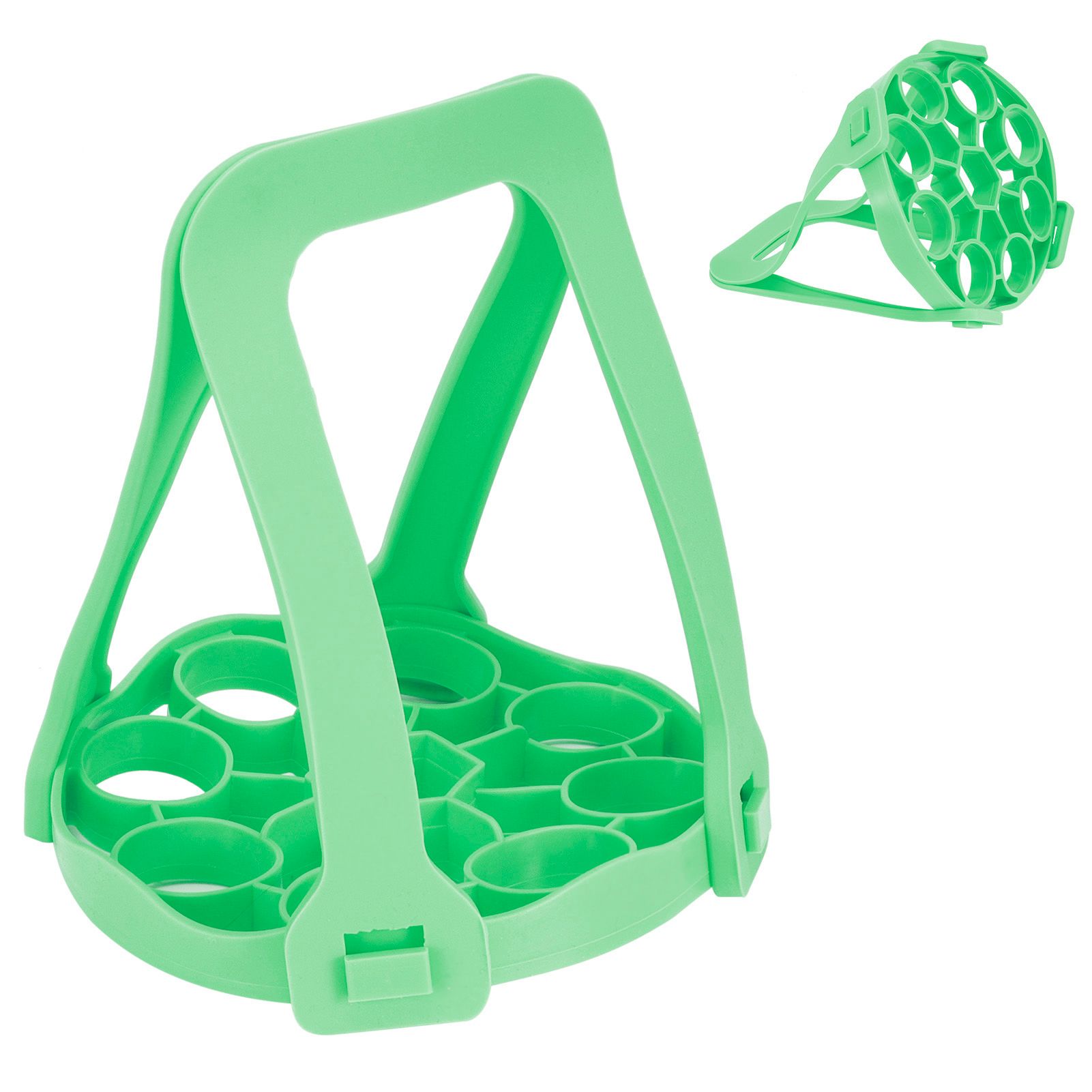 Portable Steaming Basket Multifunctional Steamed Egg Holder Shelf Rack Kitchen view 8