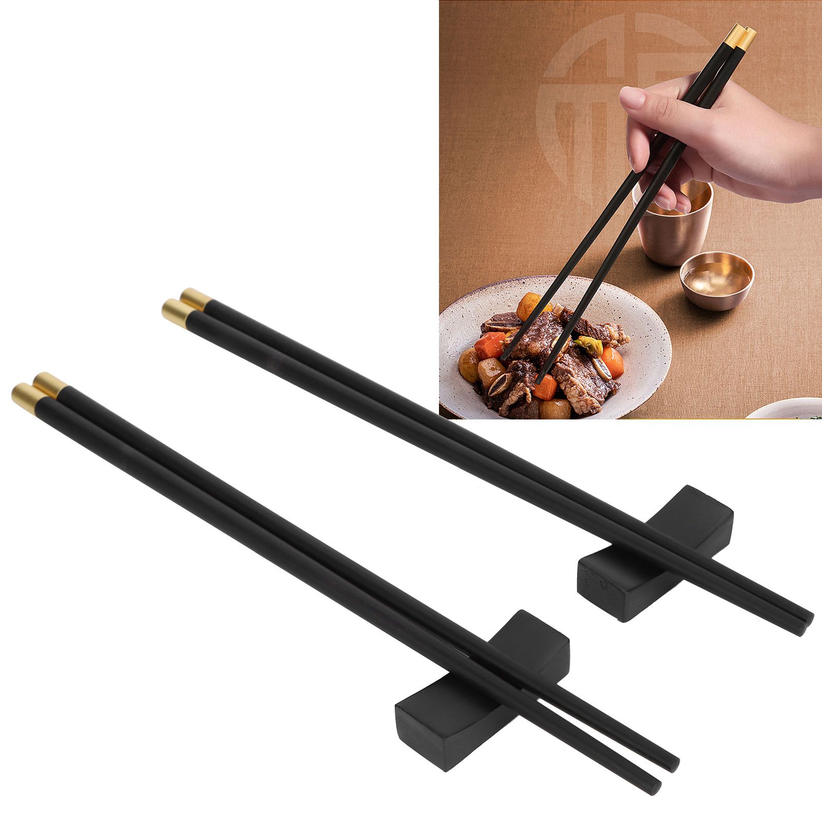 Chinese Style Chopsticks Set Household Tableware Cutlery for Home Hotel view 9
