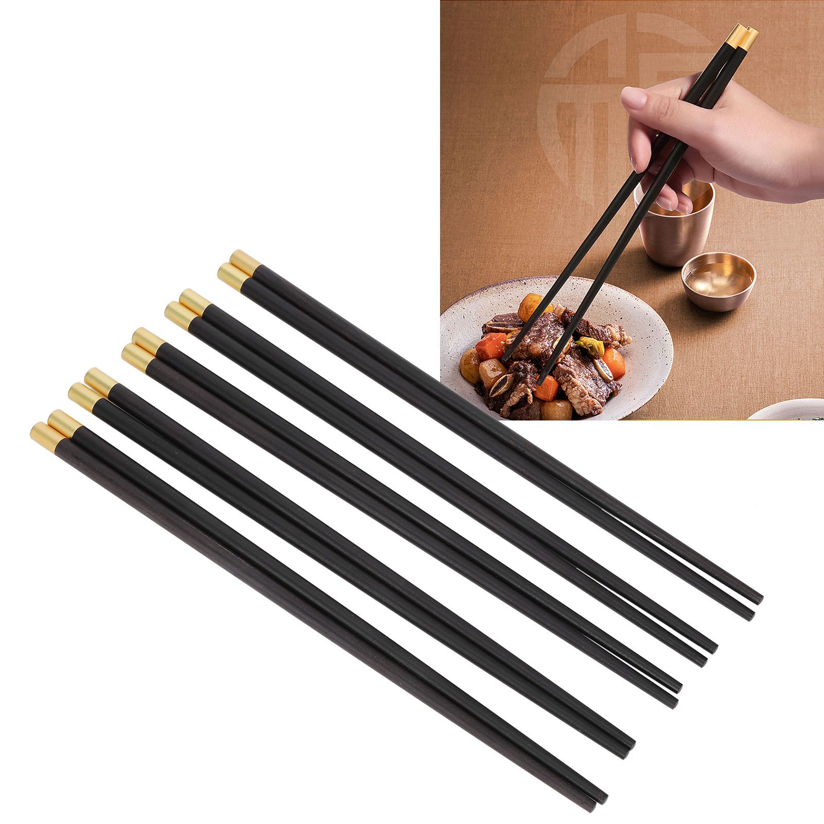 Chinese Style Chopsticks Set Household Tableware Cutlery for Home Hotel view 9