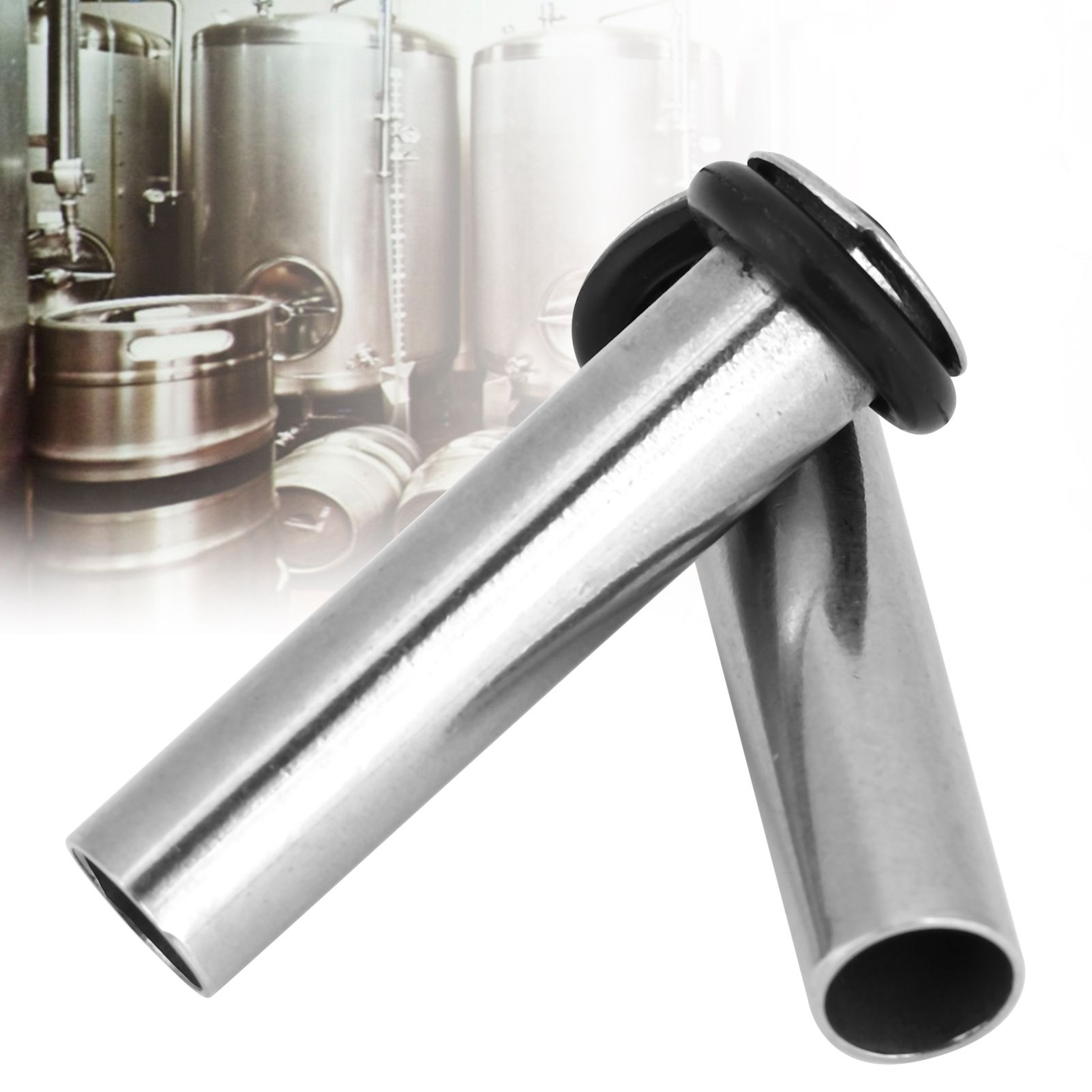 2Pcs Stainless Steel Dip Tube Gas In for Cornelius Corny Keg Homebrew Draft view 12