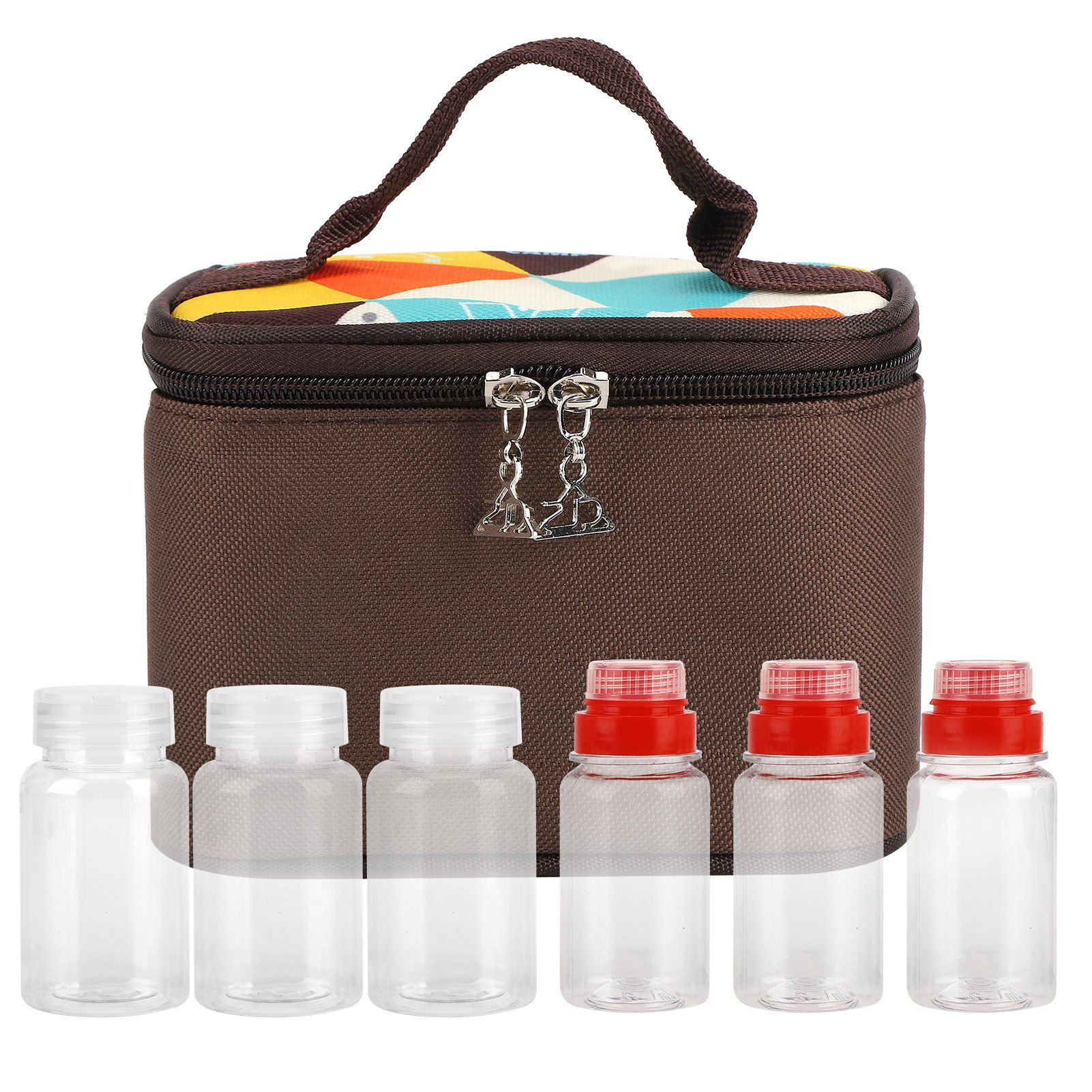 BBQ Organizer Bag Portable Picnic Basket Spices Seasoning Jar Seasoning view 2
