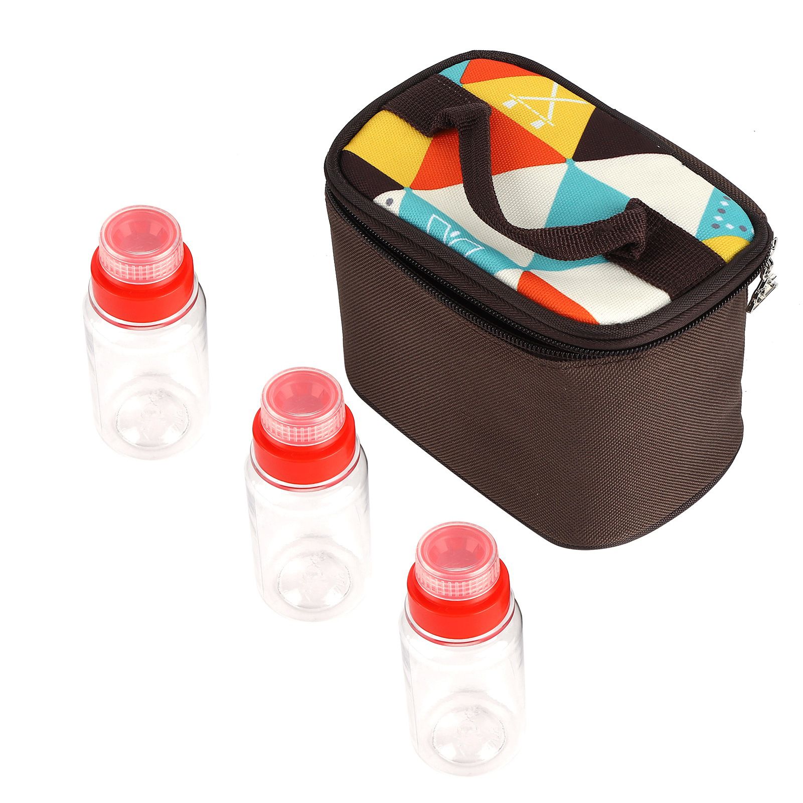BBQ Organizer Bag Portable Picnic Basket Spices Seasoning Jar Seasoning view 4