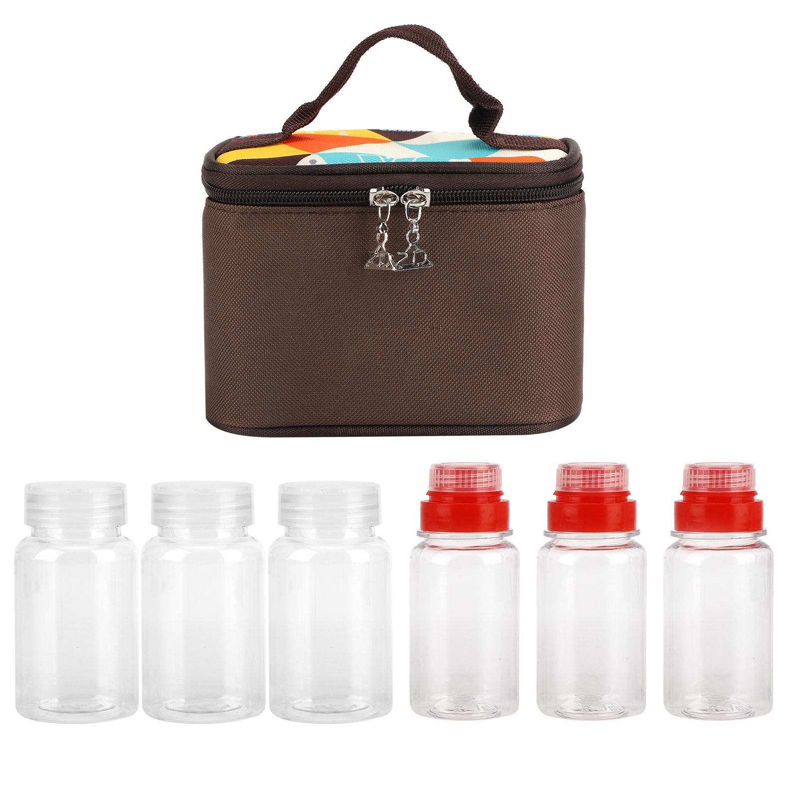 BBQ Organizer Bag Portable Picnic Basket Spices Seasoning Jar Seasoning view 7