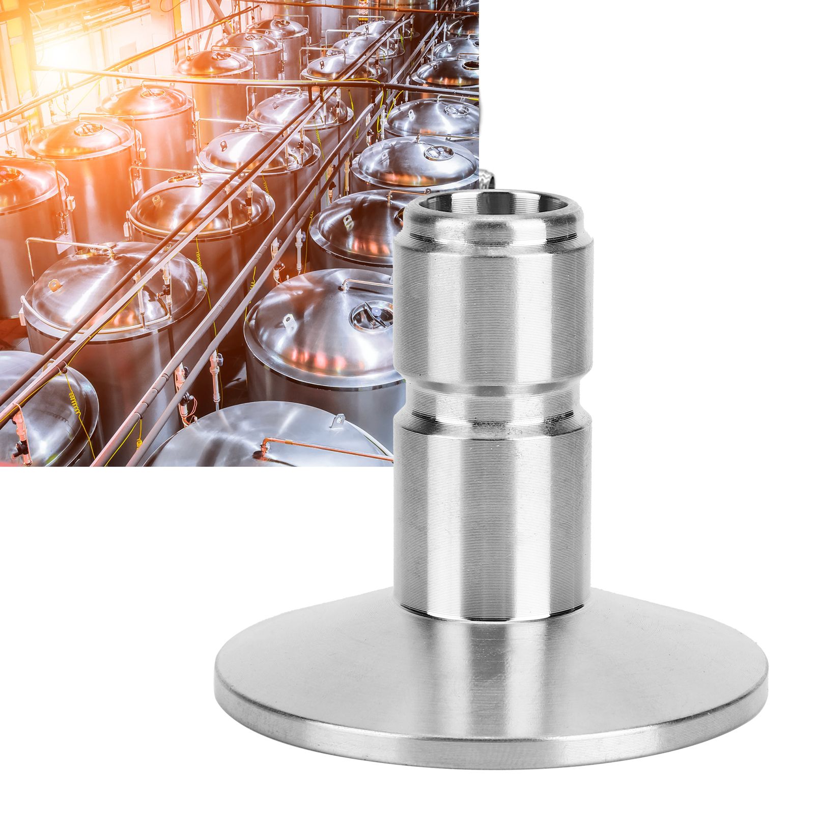K Type Beer Brewing Quick Disconnect 304 Stainless Steel Homebrew Adapter view 10
