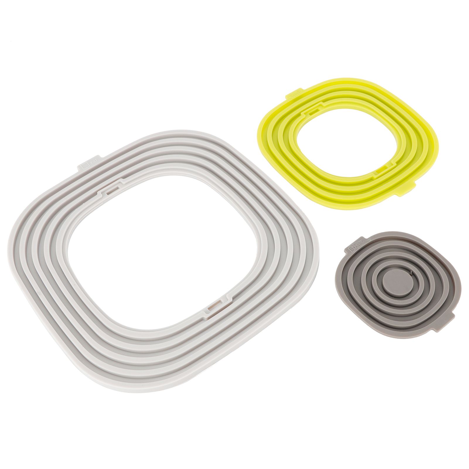 Silicone Pot Mat 3 In 1 Non slip Insulation High Temperature Resistant view 4