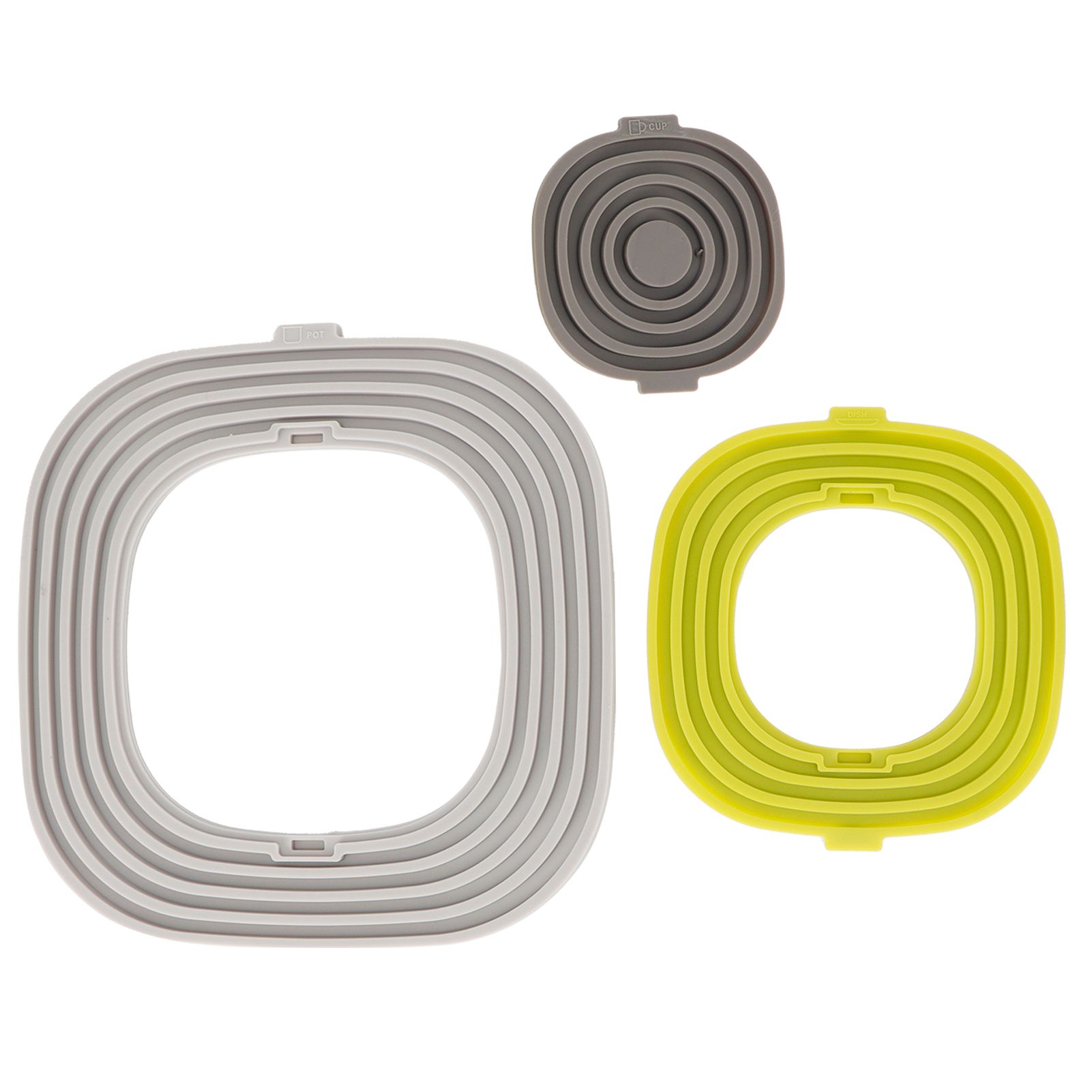 Silicone Pot Mat 3 In 1 Non slip Insulation High Temperature Resistant view 5