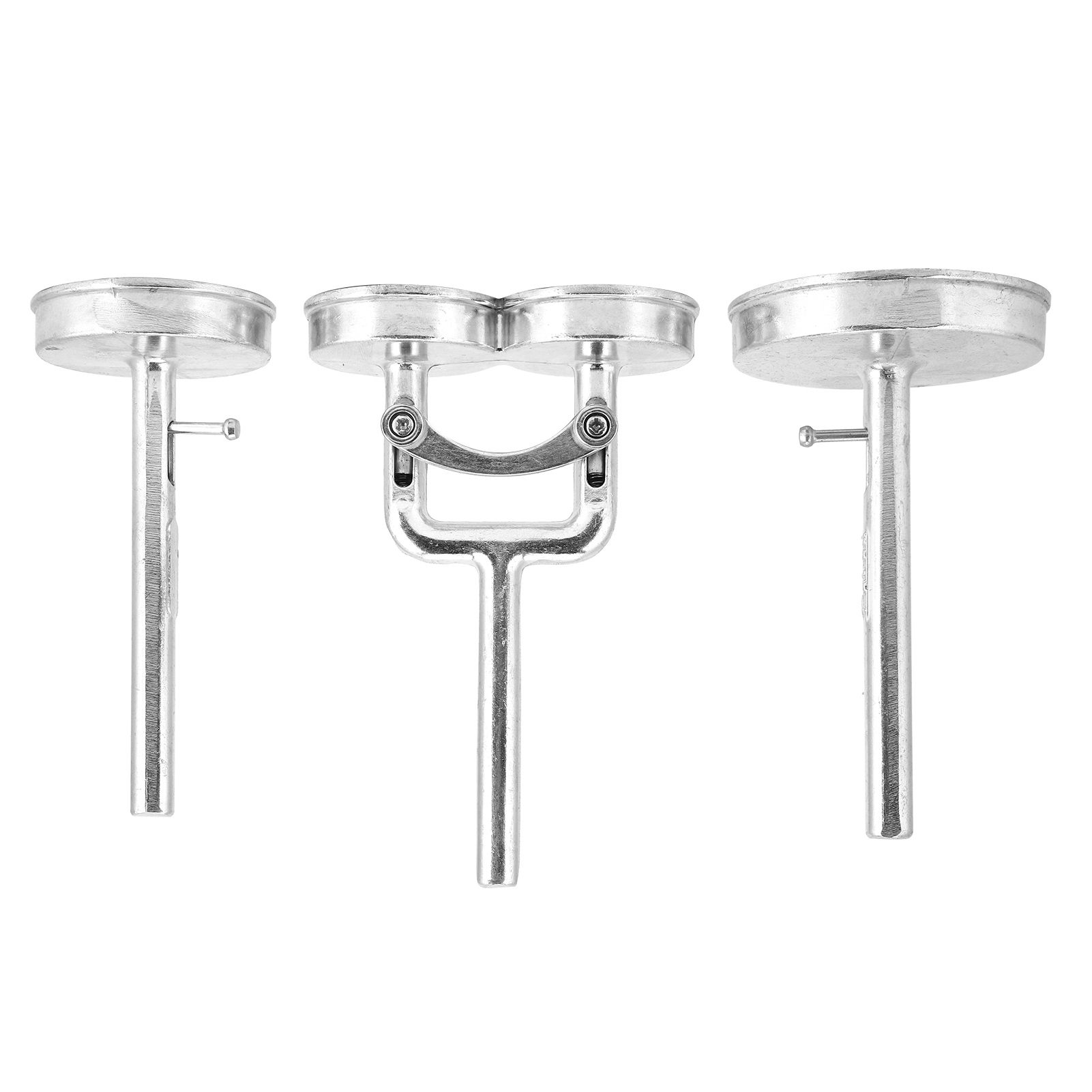 3Pcs Pasta Mold Aluminum Alloy Cake Dessert Maker Round Shape DIY Kitchen