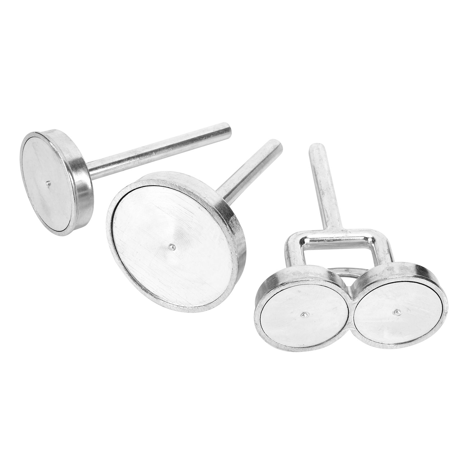 3Pcs Pasta Mold Aluminum Alloy Cake Dessert Maker Round Shape DIY Kitchen view 2