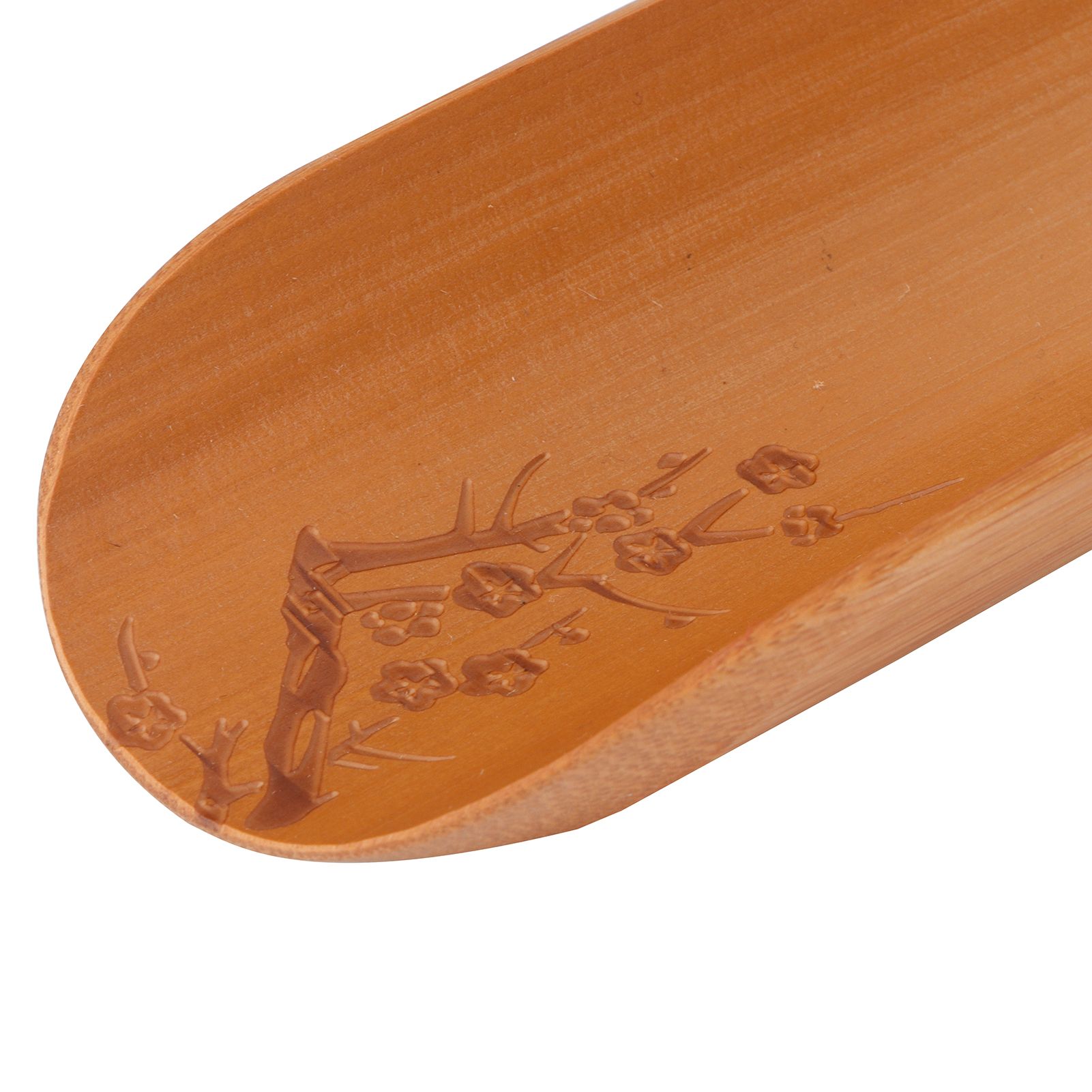 4Pcs set Tea Scoop Set Bamboo Hand Made Carving Tea Accessories Tearoom view 12
