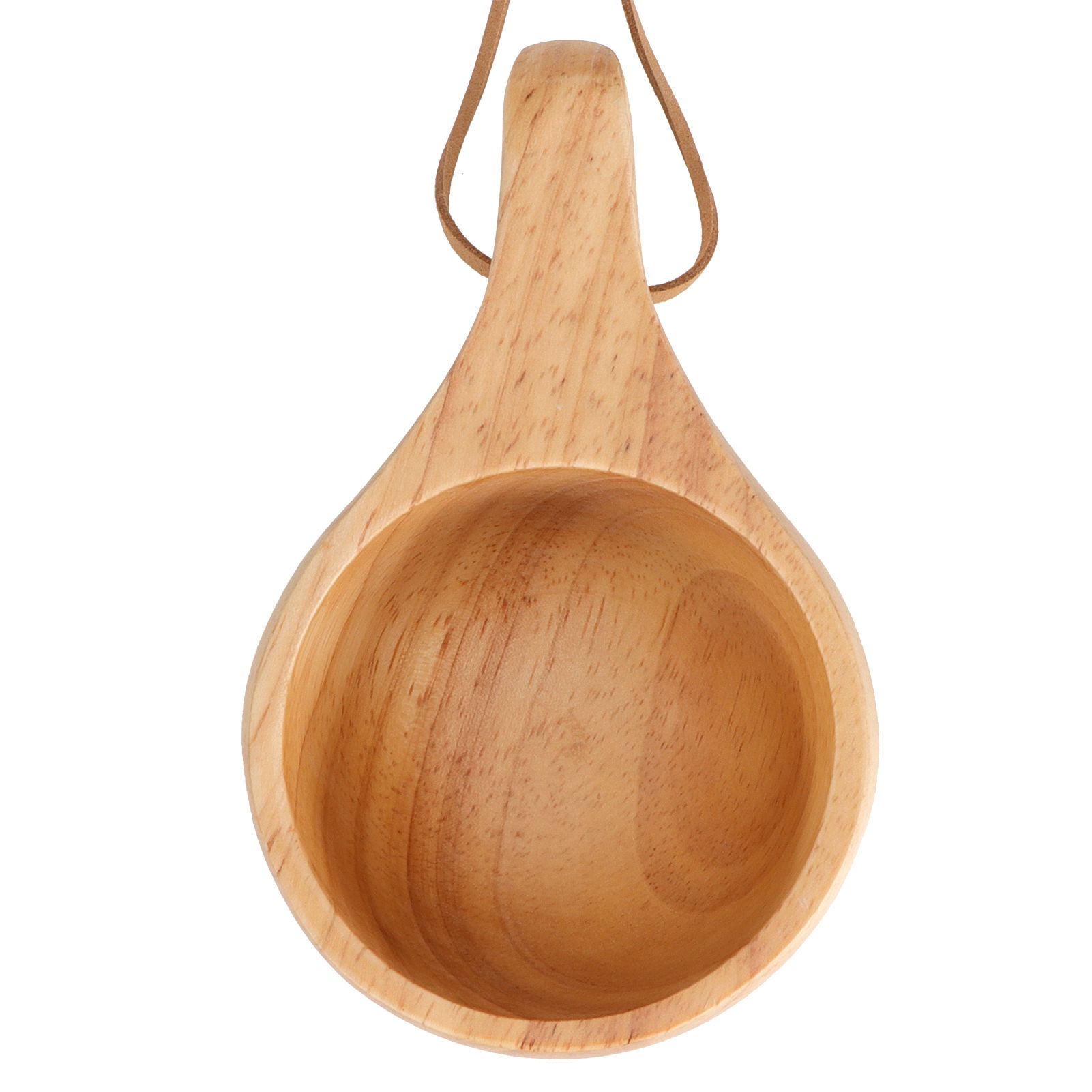 Coffee Cup with Handle Portable Wooden Milk Drink Mug Teacup Drinkware for
