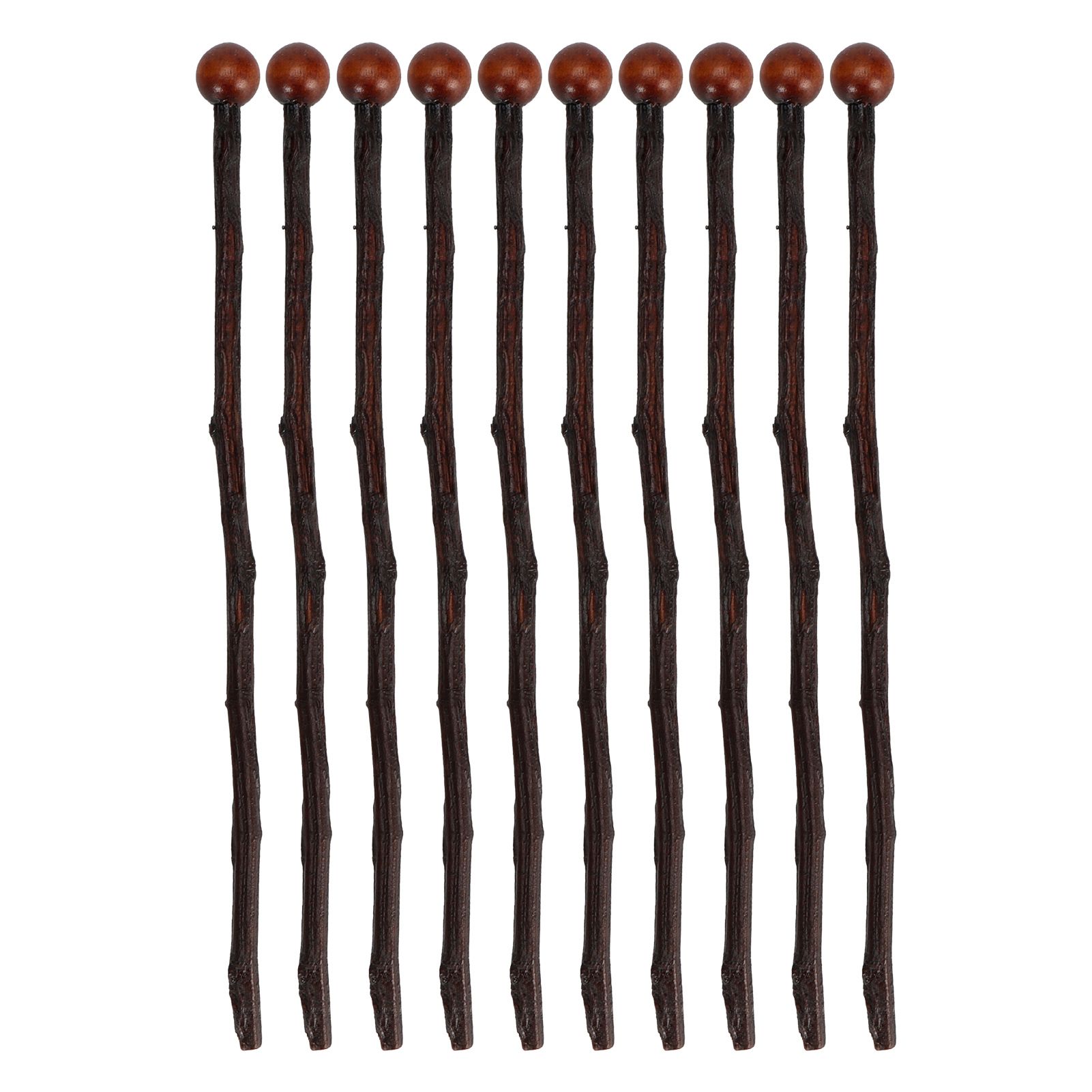 10Pcs Reusable Coffee Stir Stick Wooden Mixing Stirrers Stirring Rod for Milk view 2