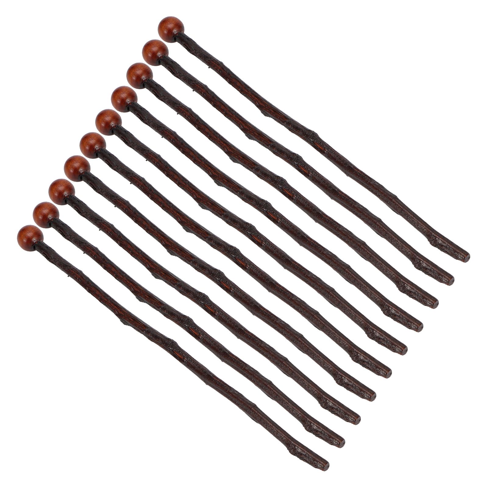 10Pcs Reusable Coffee Stir Stick Wooden Mixing Stirrers Stirring Rod for Milk view 4