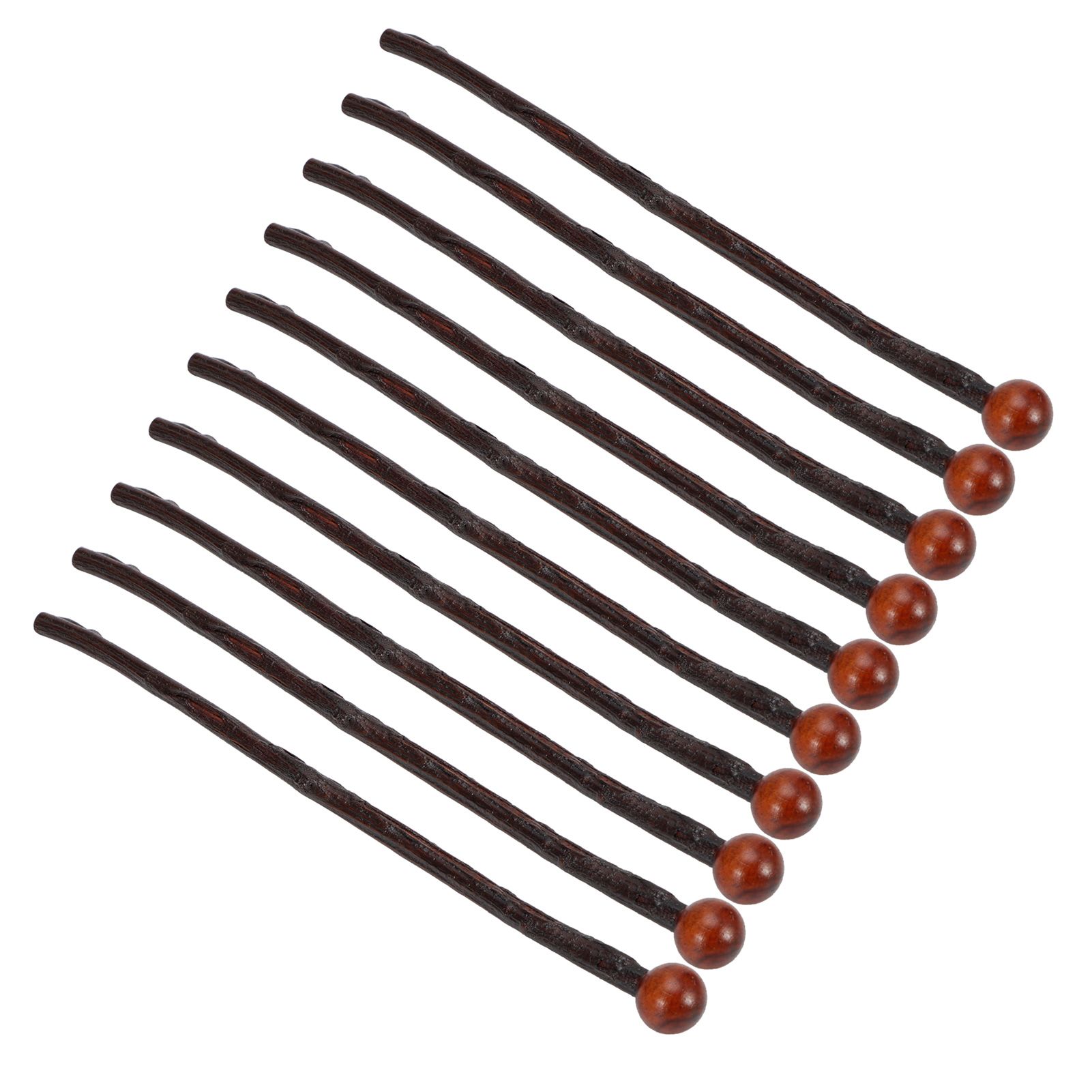 10Pcs Reusable Coffee Stir Stick Wooden Mixing Stirrers Stirring Rod for Milk view 6