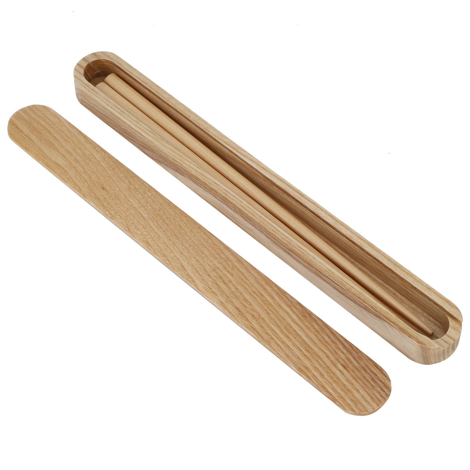 Reusable Wooden Chopsticks Portable Tableware Gift Set Kitchen Utensils for view 2