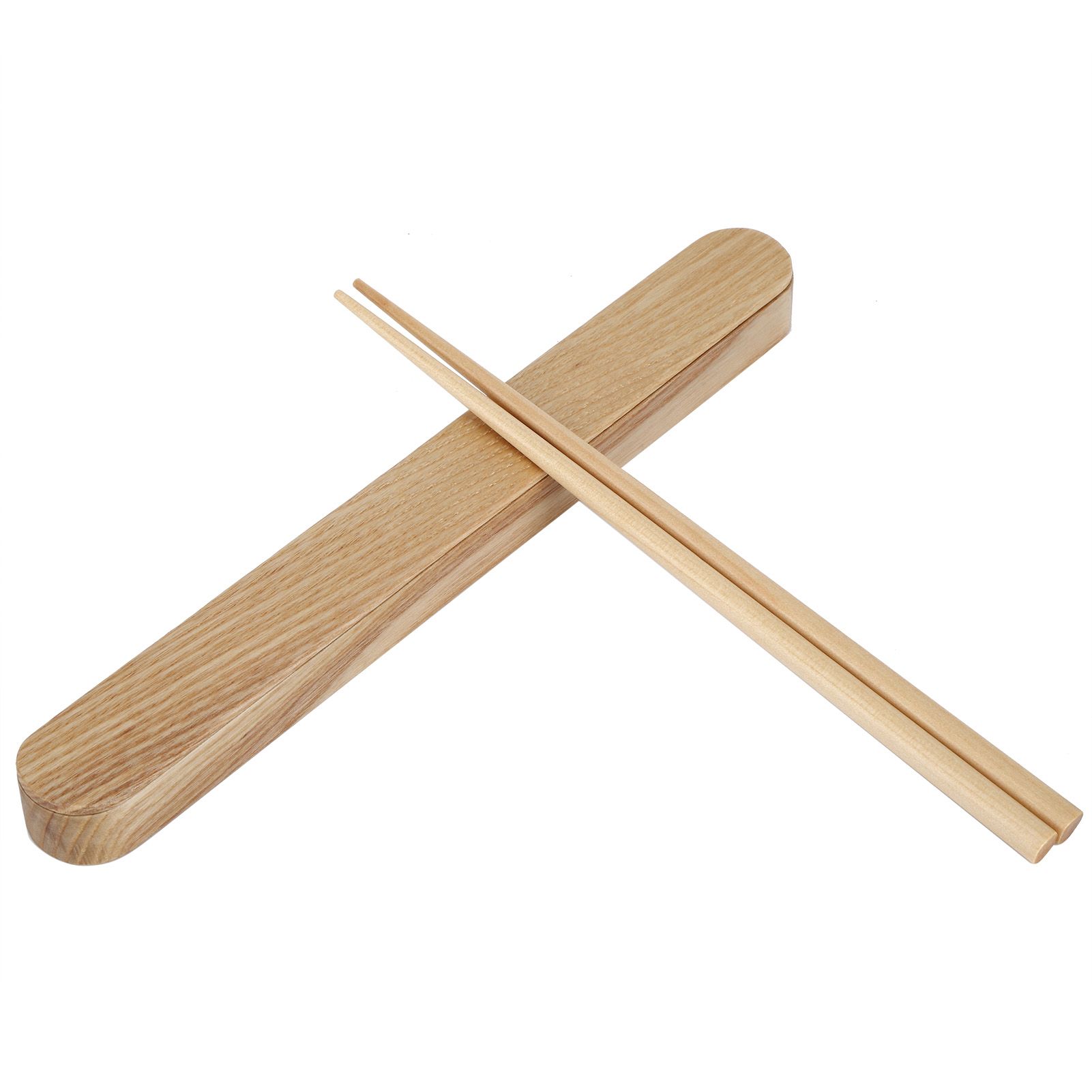 Reusable Wooden Chopsticks Portable Tableware Gift Set Kitchen Utensils for view 3