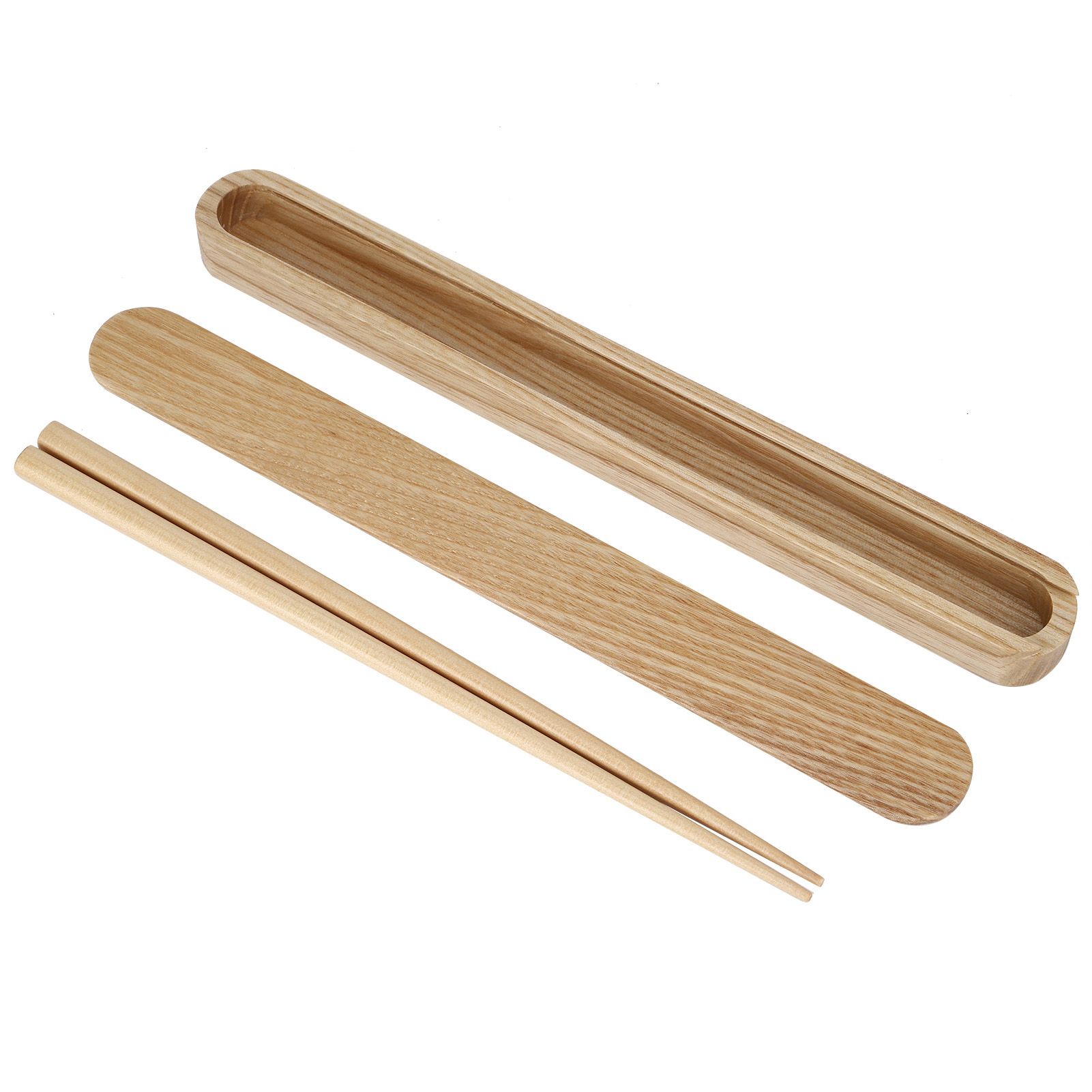Reusable Wooden Chopsticks Portable Tableware Gift Set Kitchen Utensils for view 7
