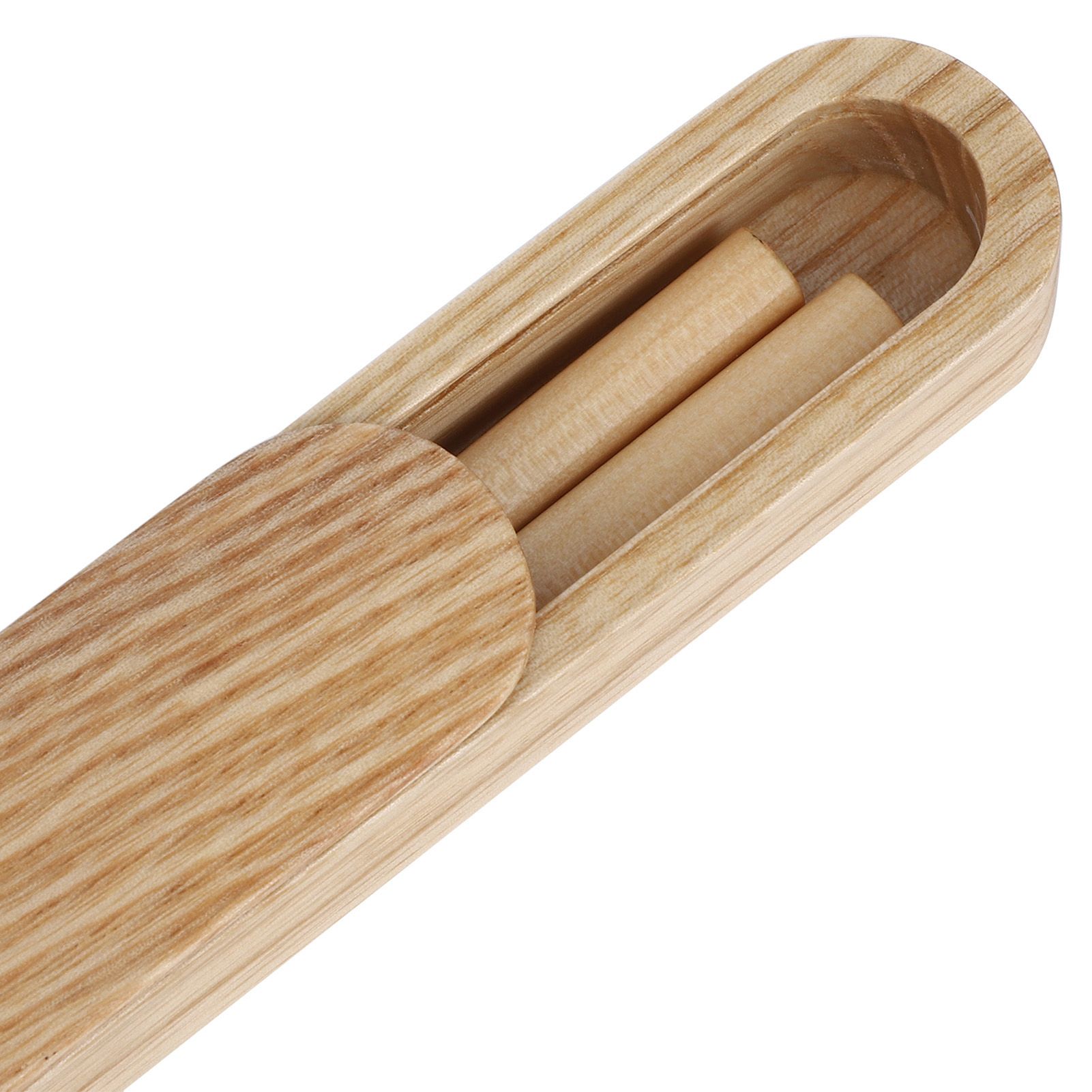 Reusable Wooden Chopsticks Portable Tableware Gift Set Kitchen Utensils for view 12