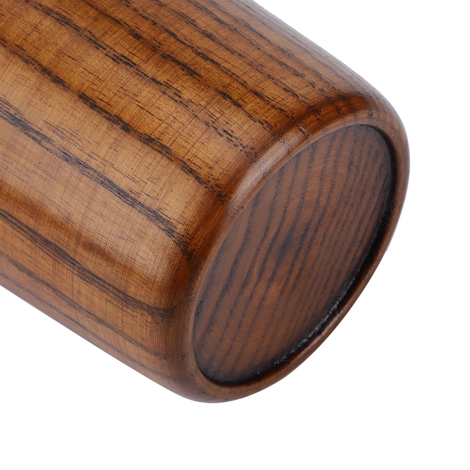 Wooden Water Cup Coffee Mugs with Handle Breakfast Milk Drinking Supplies Home view 11