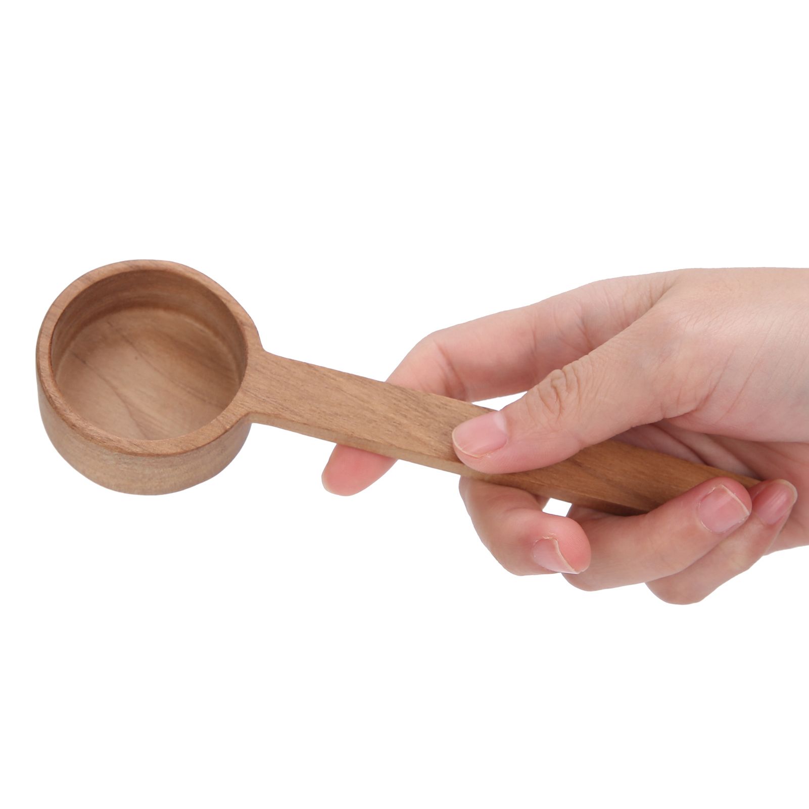 Wooden Coffee Measuring Spoon Kitchen Soup Measuring Tablespoon Tool for view 6