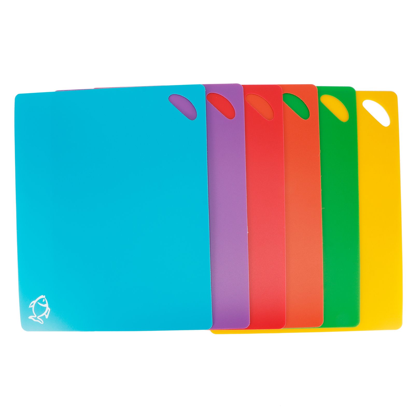 6Pcs set Cutting Board Chopping Boards Flexible NonSlip Vegetable Meat Tools view 2