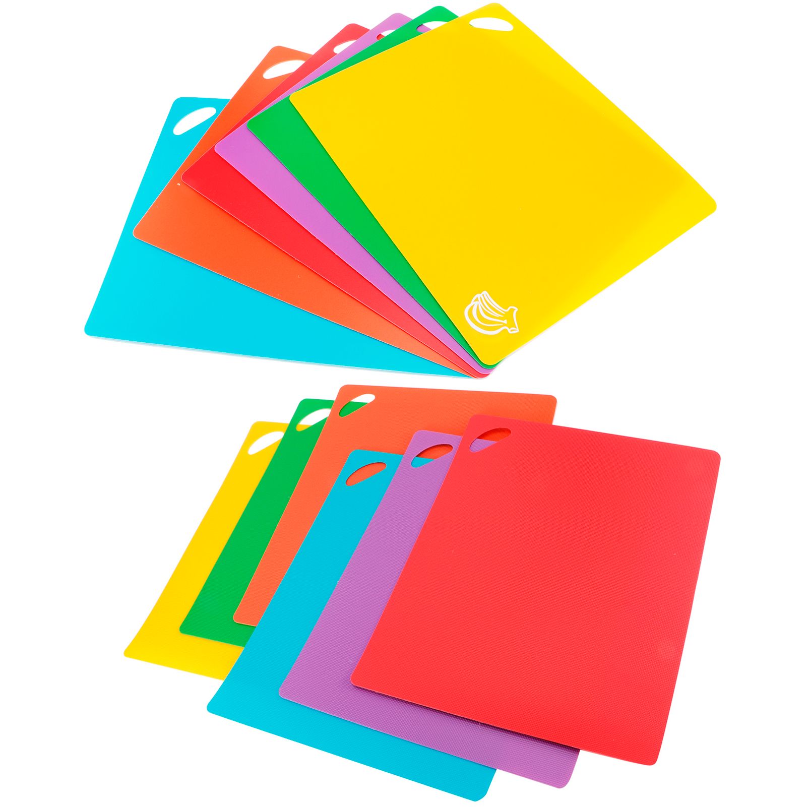 6Pcs set Cutting Board Chopping Boards Flexible NonSlip Vegetable Meat Tools view 6