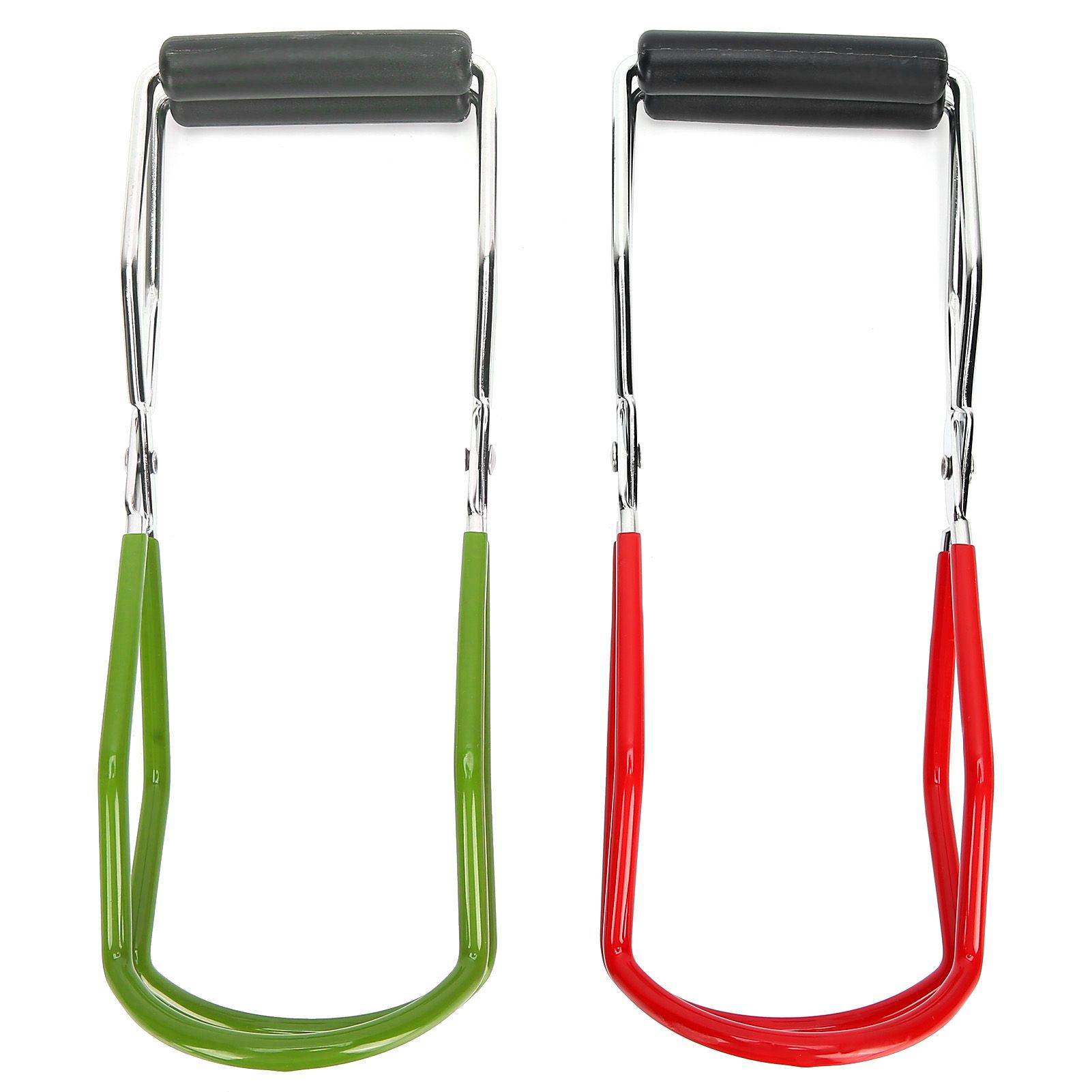 2pcs Canning Jar Lifter Tongs Stainless Steel WideMouth Feeding Bottle Clip view 2