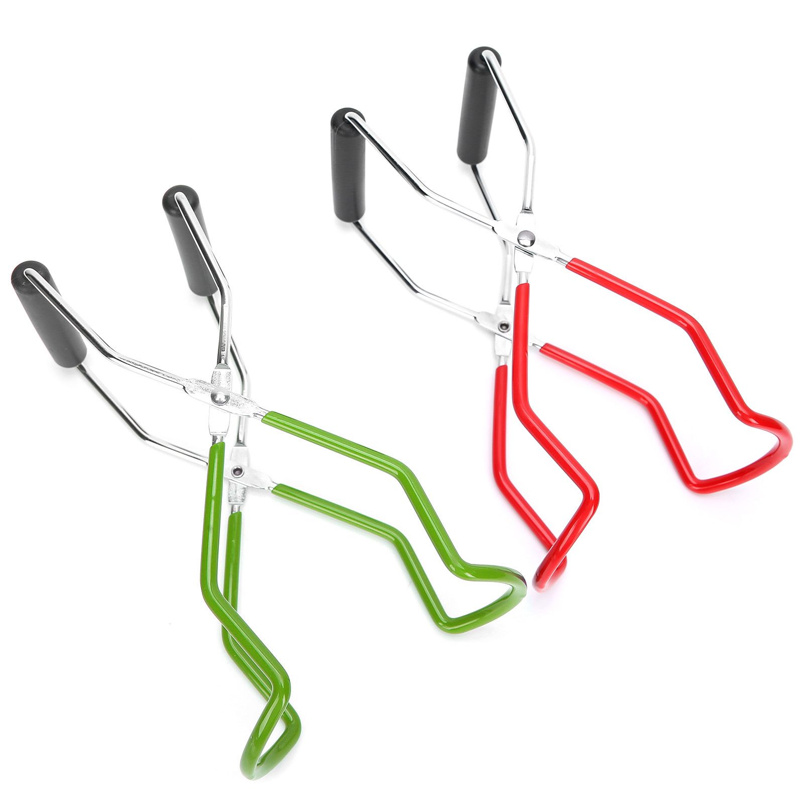 2pcs Canning Jar Lifter Tongs Stainless Steel WideMouth Feeding Bottle Clip view 3