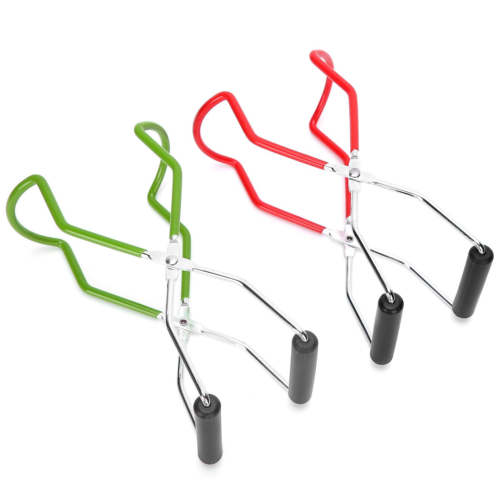 2pcs Canning Jar Lifter Tongs Stainless Steel WideMouth Feeding Bottle Clip view 4